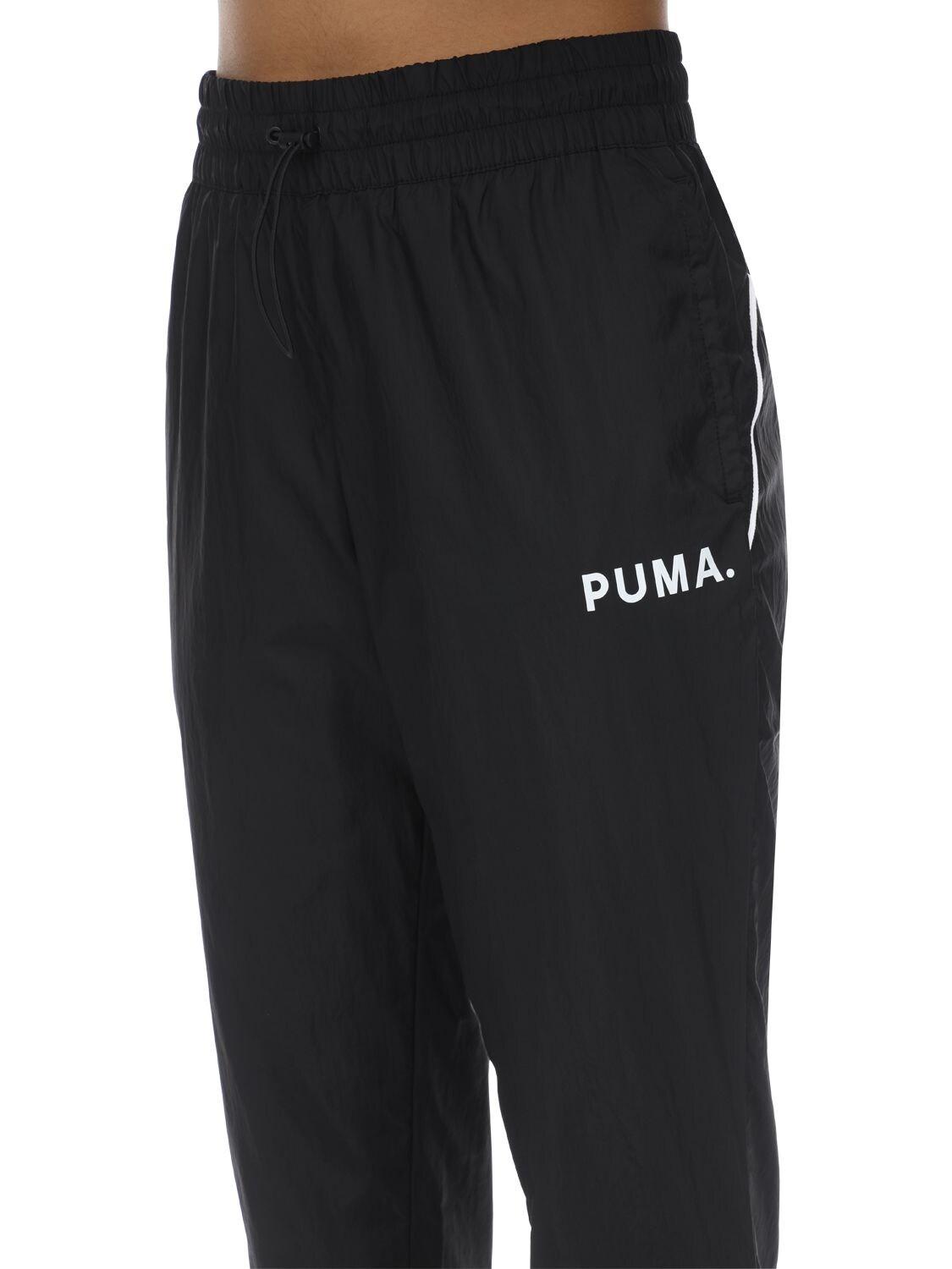 puma pants black