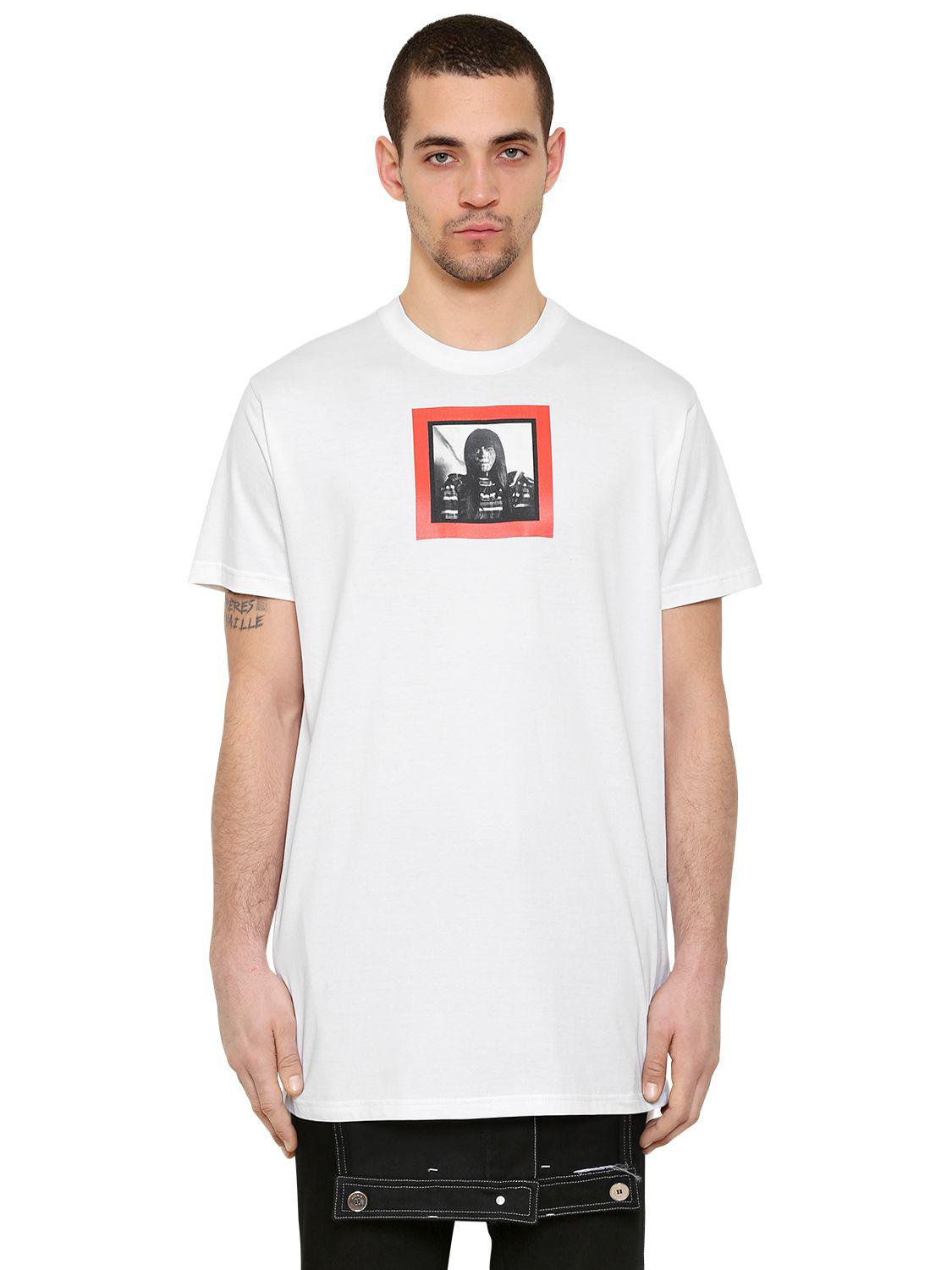 Download Givenchy New Columbian Fit Cotton Jersey T-shirt in White ...