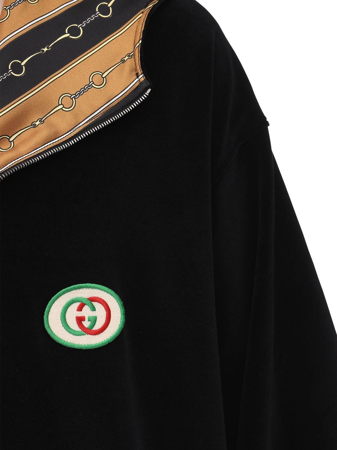 gucci zip sweatshirt