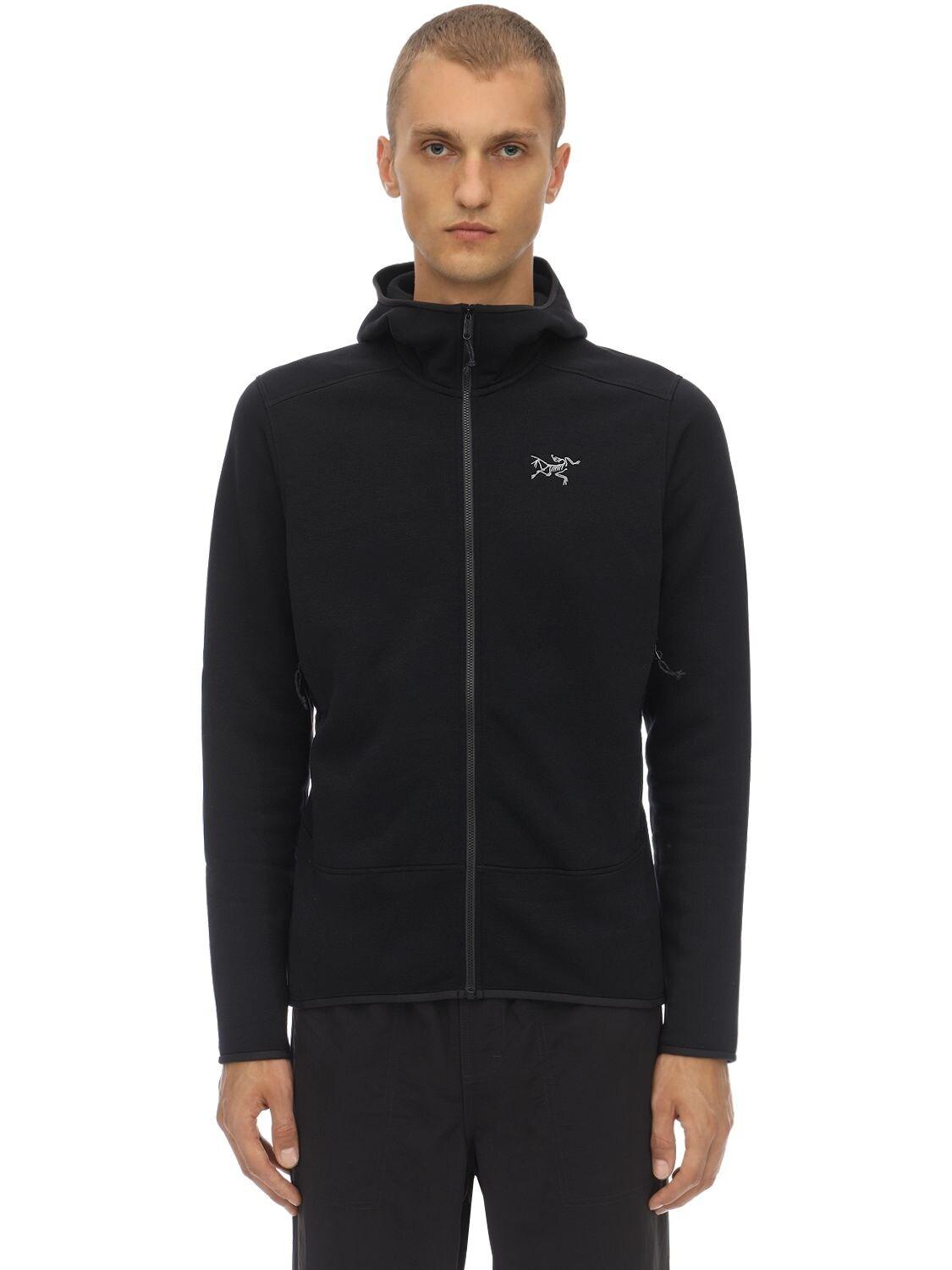 Arc'teryx Kyanite Hooded Techno Jacket in Black for Men - Lyst