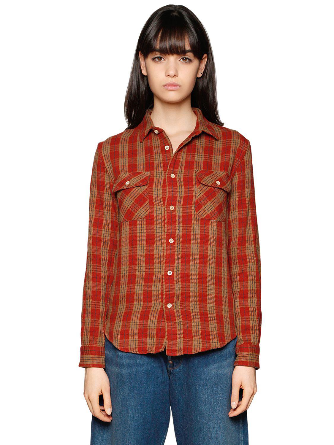 levi's womens flannel shirts