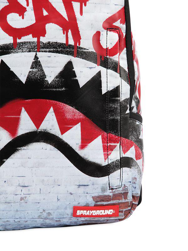 Lyst - Sprayground Shark Eat Shark Backpack in Red
