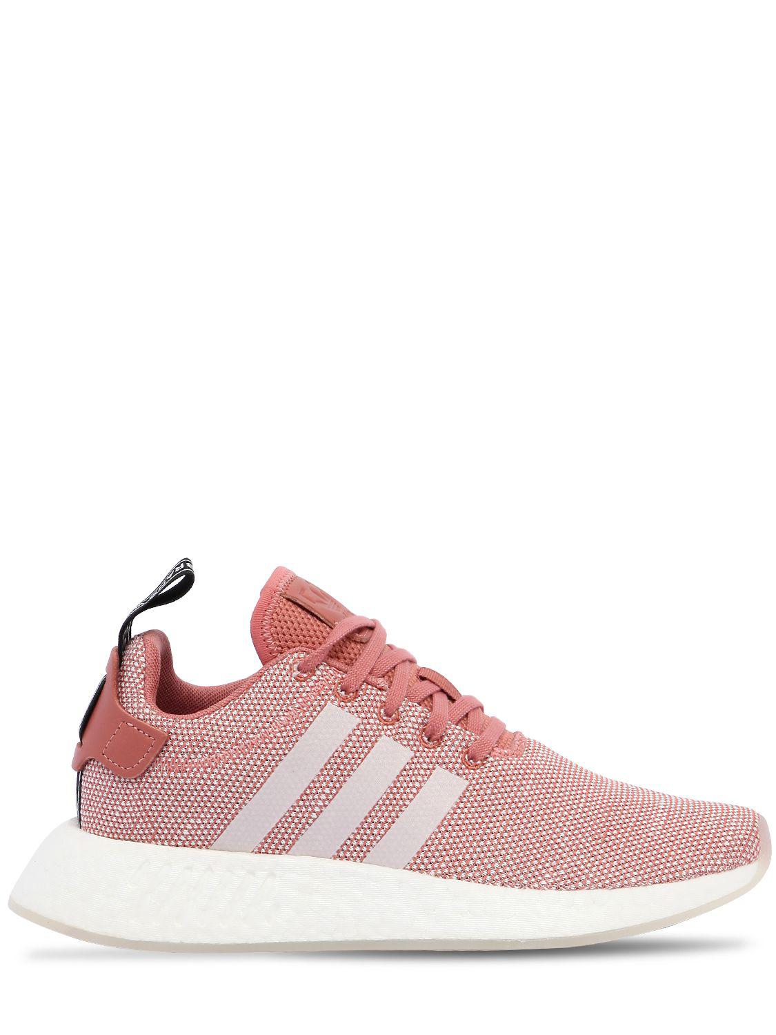 Lyst adidas originali nmd r2 primeknit scarpe rosa Lyst adidas originali nmd r2 primeknit scarpe rosa