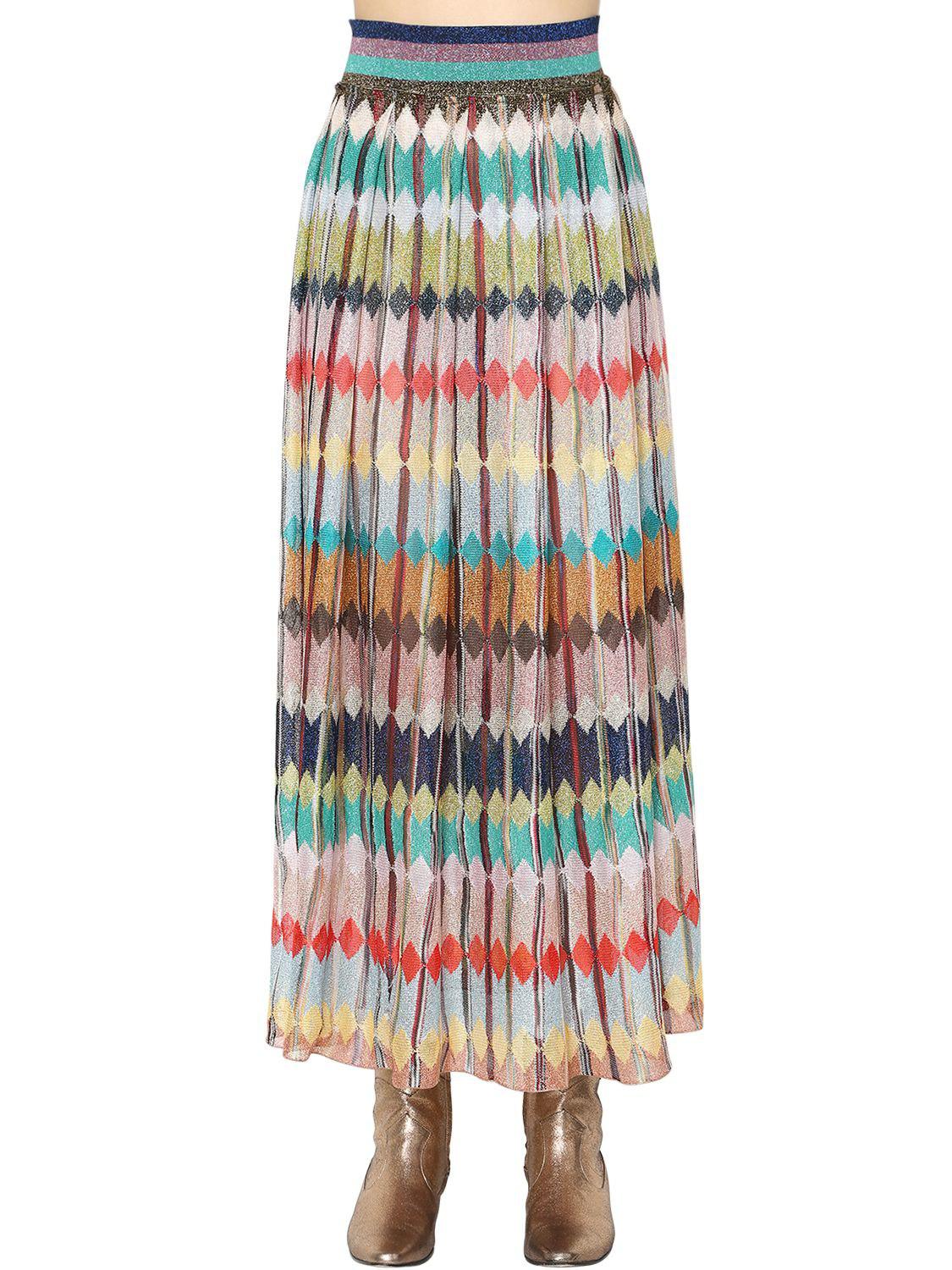 womens pleated knit skirt