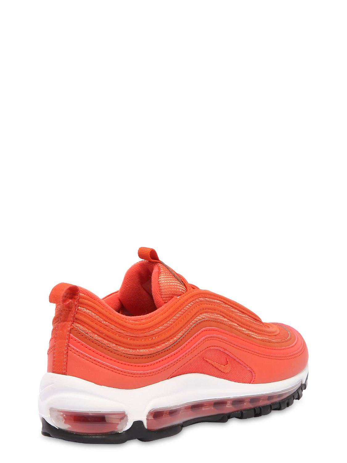 air max 97 orange and silver