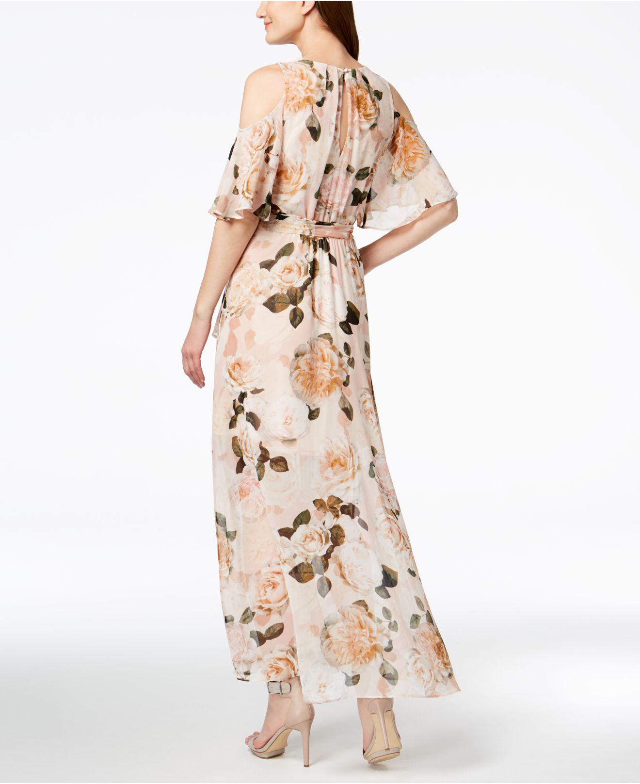 Calvin Klein Floral Chiffon Dress Online Deals, UP TO 64% OFF 