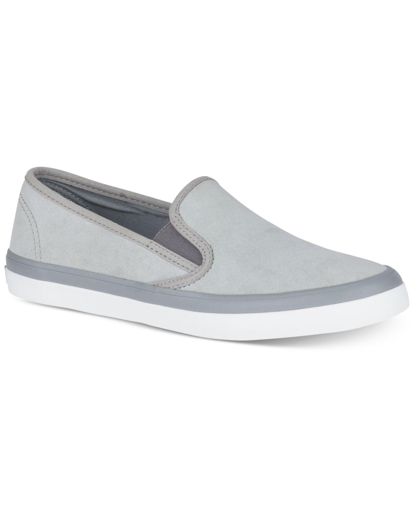 sperry top sider womens slip on sneakers