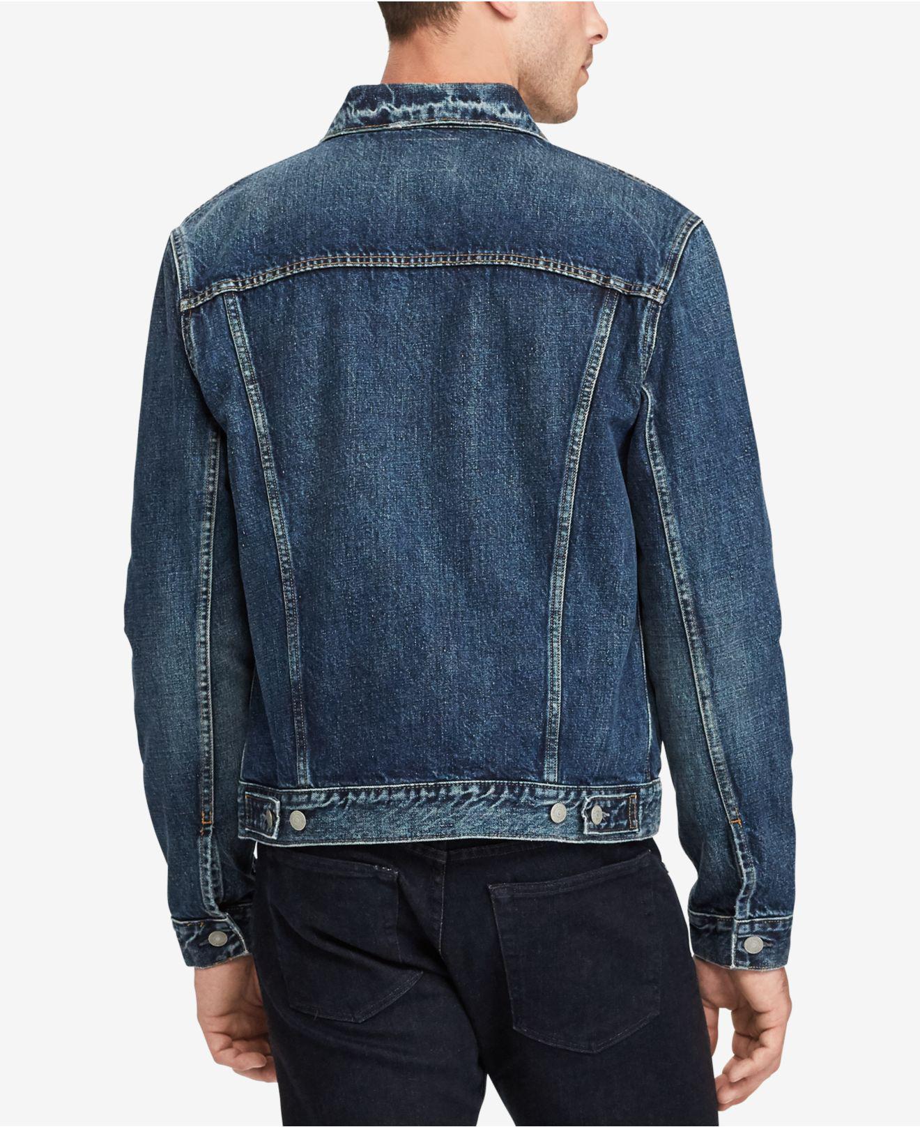 polo denim trucker jacket