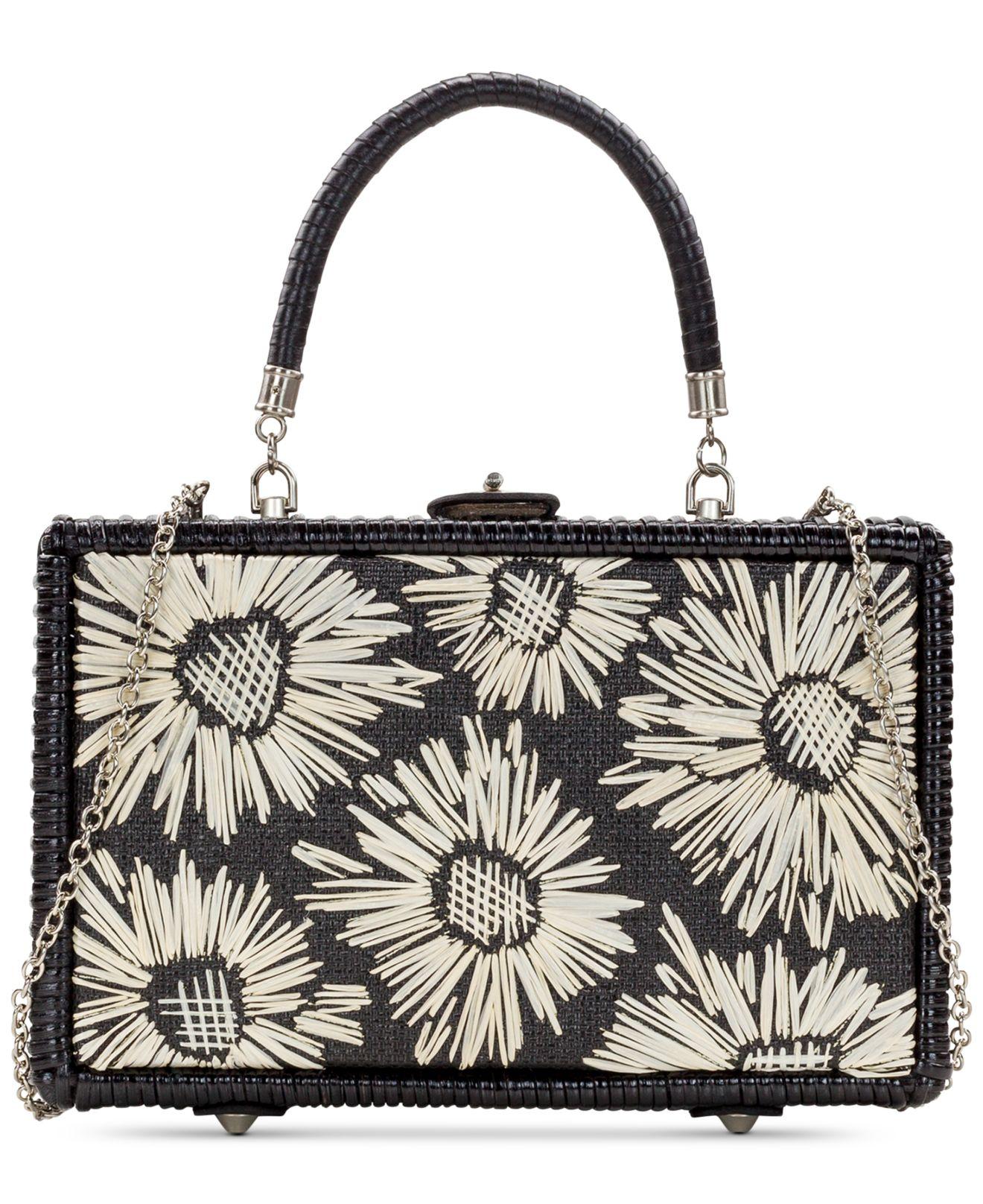 Patricia Nash Lamezia Sunflower Box Bag in Metallic Lyst