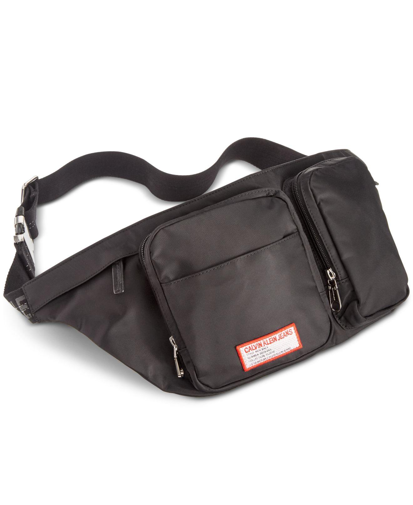 calvin klein waist bag men