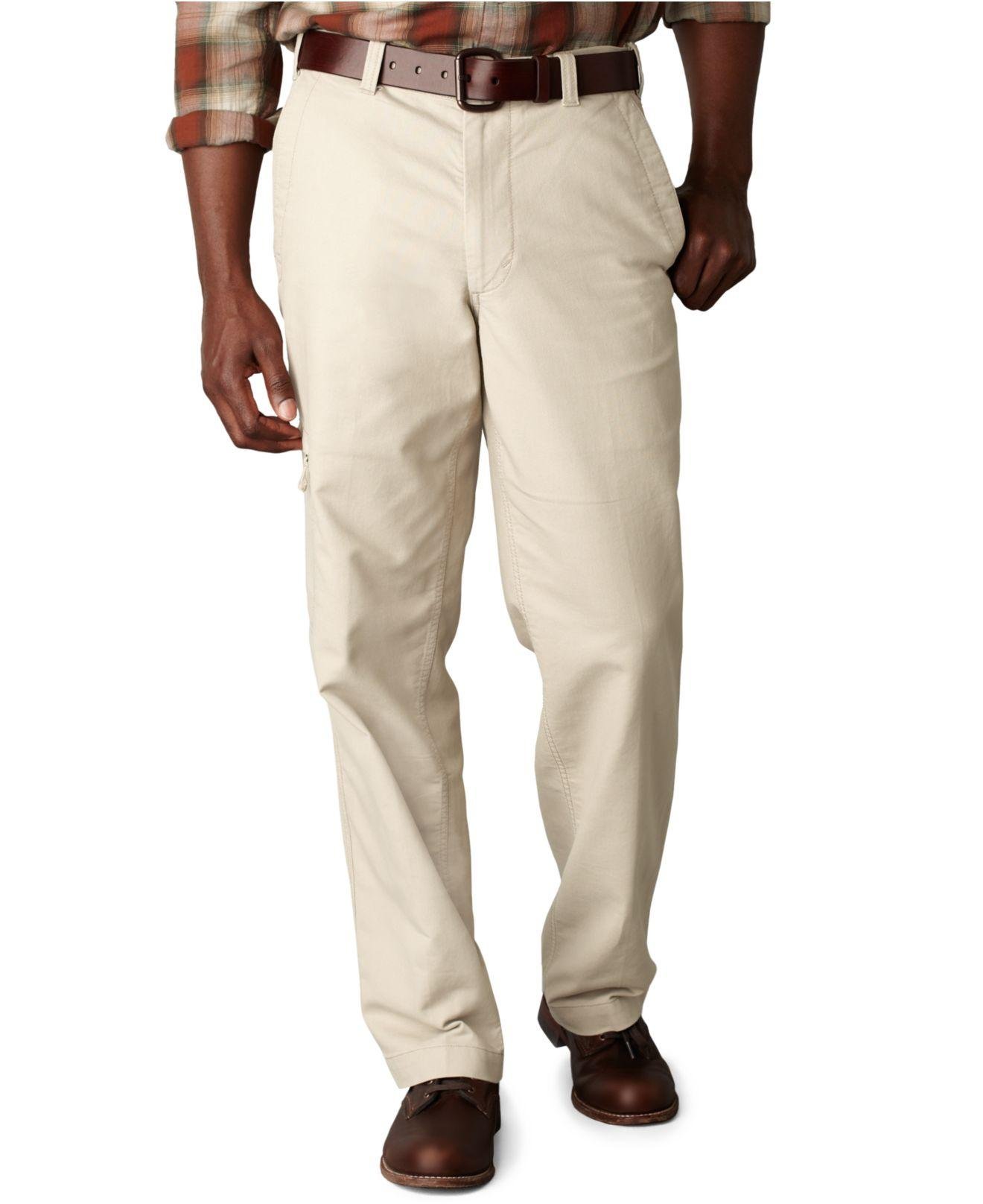 Dockers Big And Tall Comfort Cargo Pants in Natural for Men | Lyst