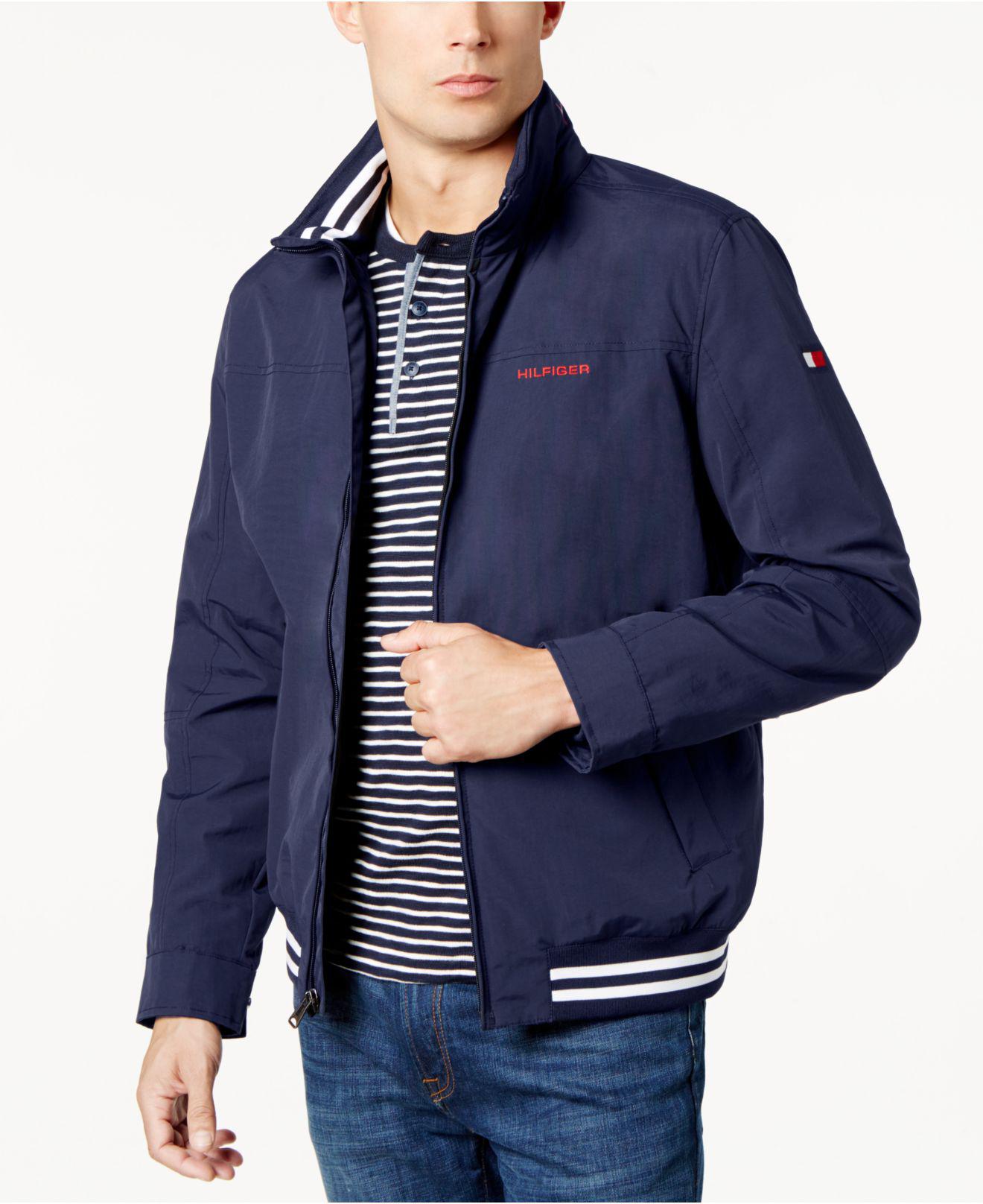 Lyst - Tommy Hilfiger Regatta Jacket, Created For Macy's in Blue for ...