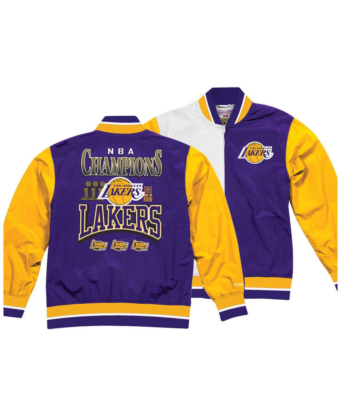 Lyst - Mitchell & Ness Los Angeles Lakers History Warm Up ...