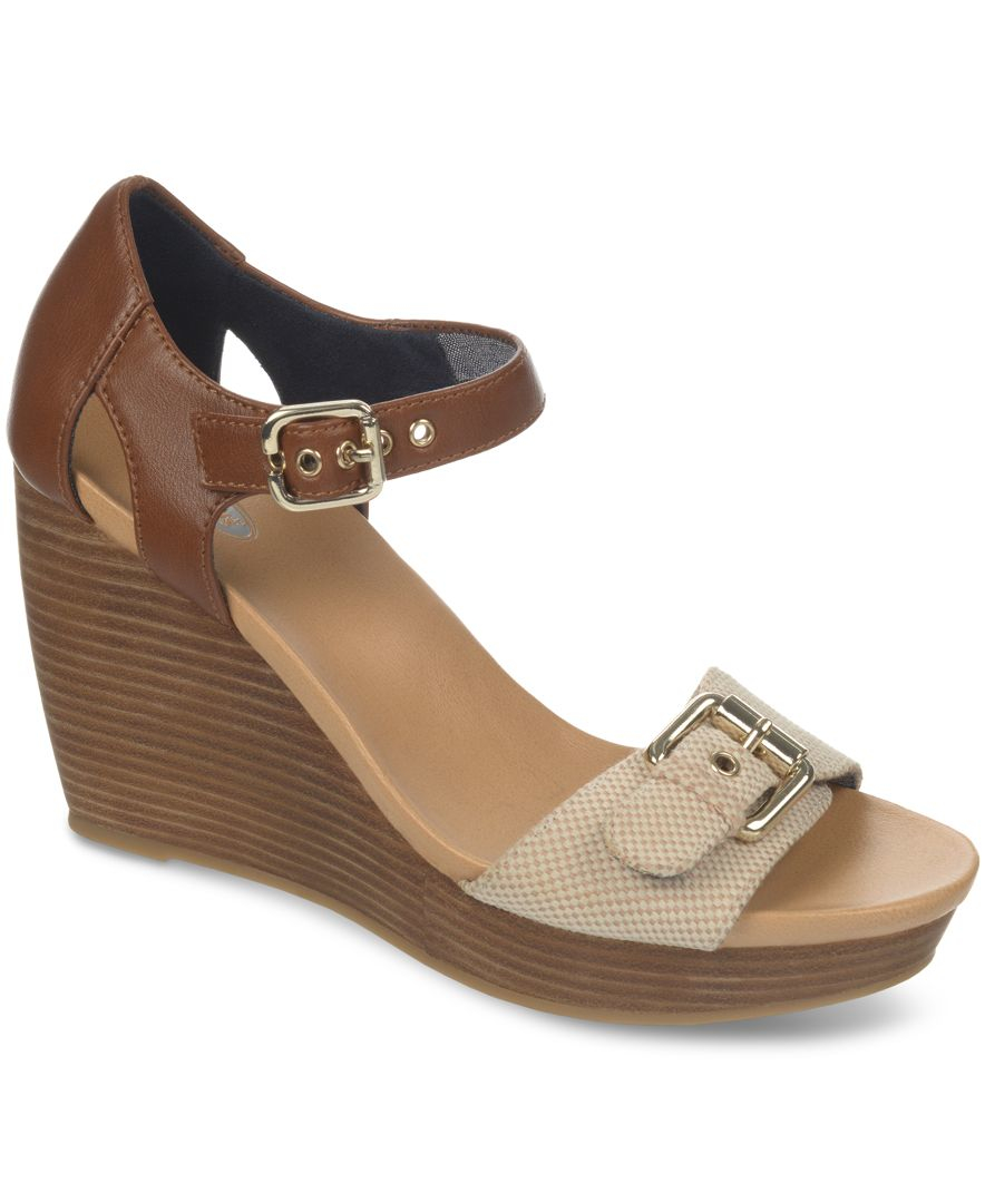 Lyst - Dr. Scholls Molton Platform Wedge Sandals in Brown