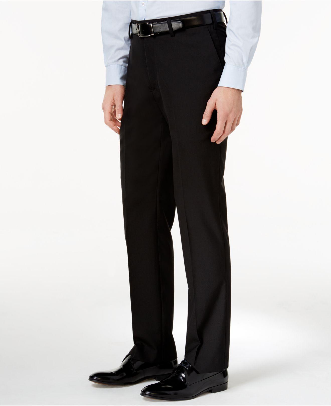 Lyst - Louis Raphael Men's Slim-fit Wool Dress Pants in Gray for Men