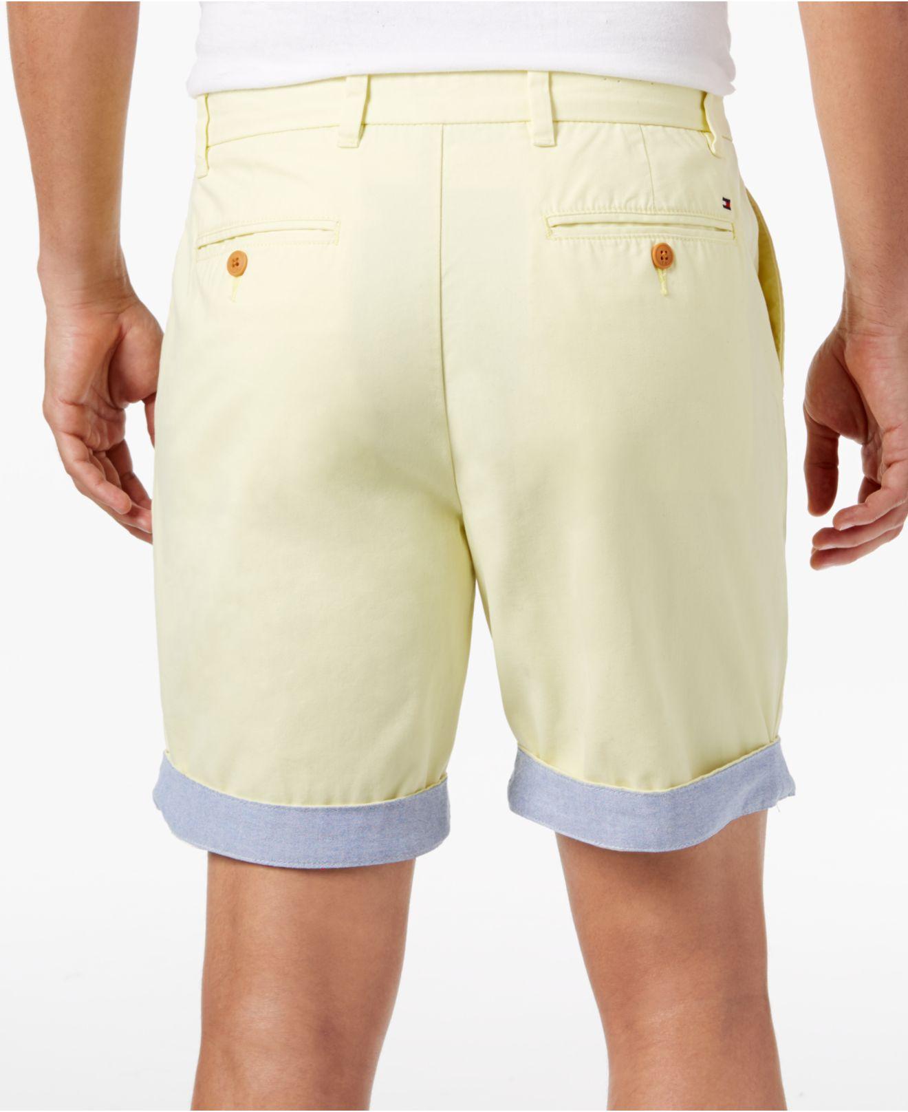 tommy hilfiger chino shorts mens