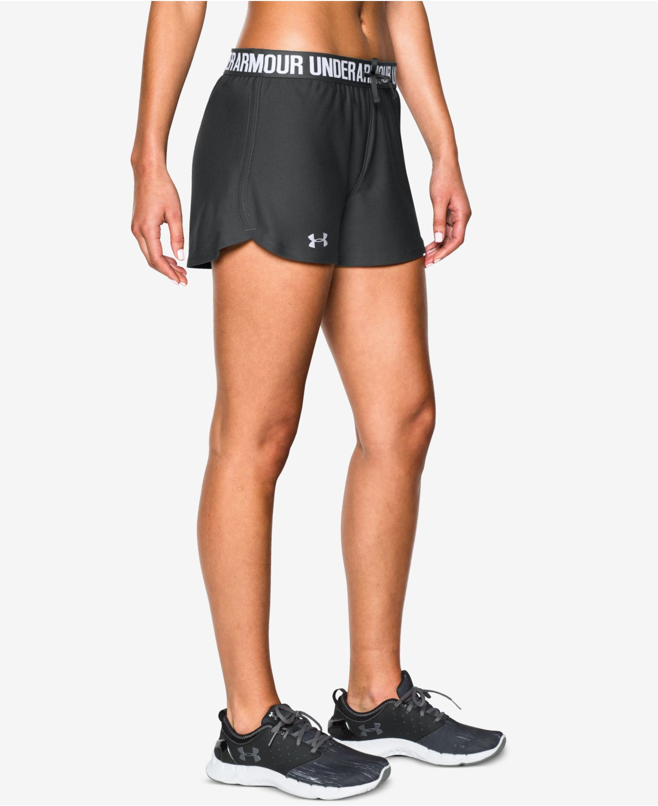 under armour fleece poly shorts