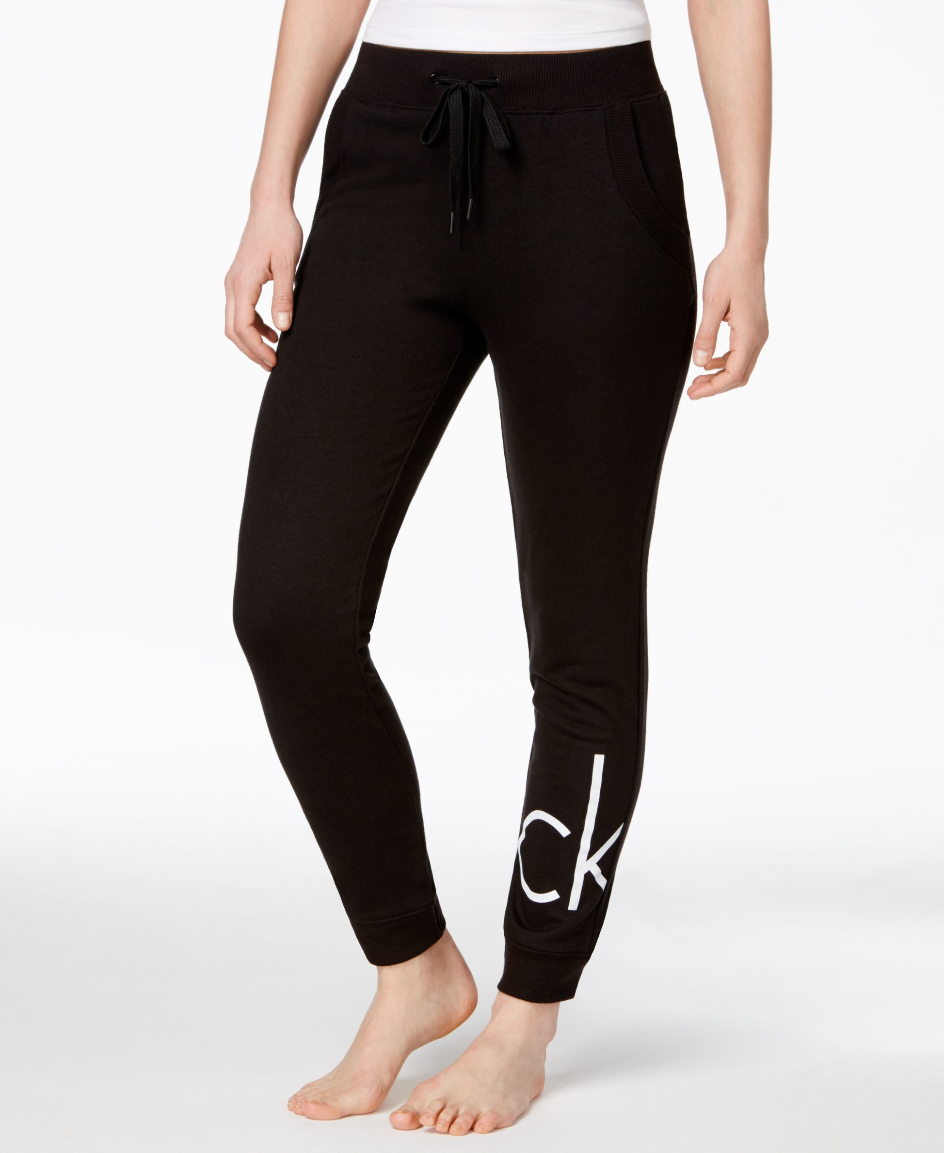 calvin klein underwear monogram lounge joggers