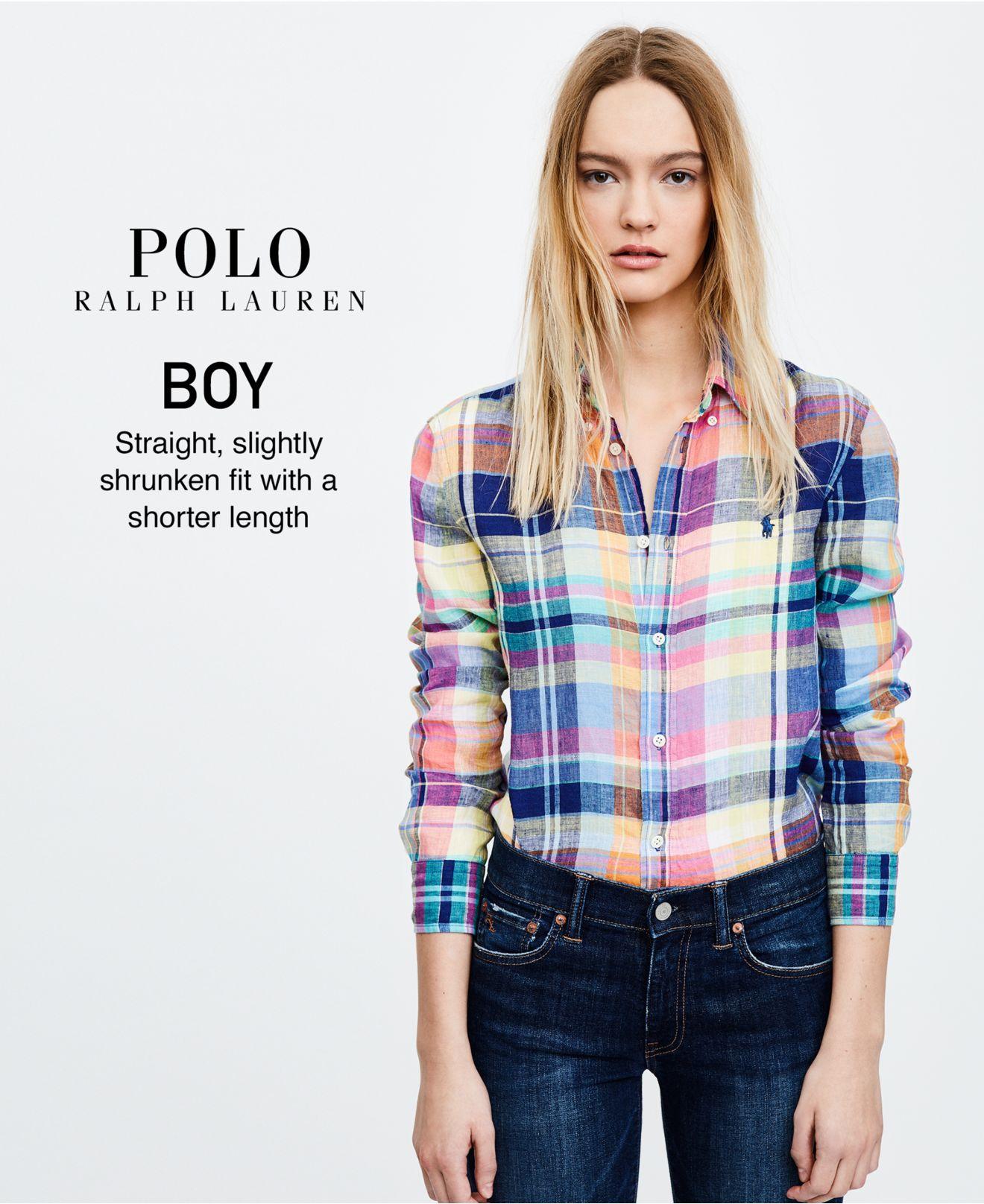 macy's ralph lauren polo shirts womens