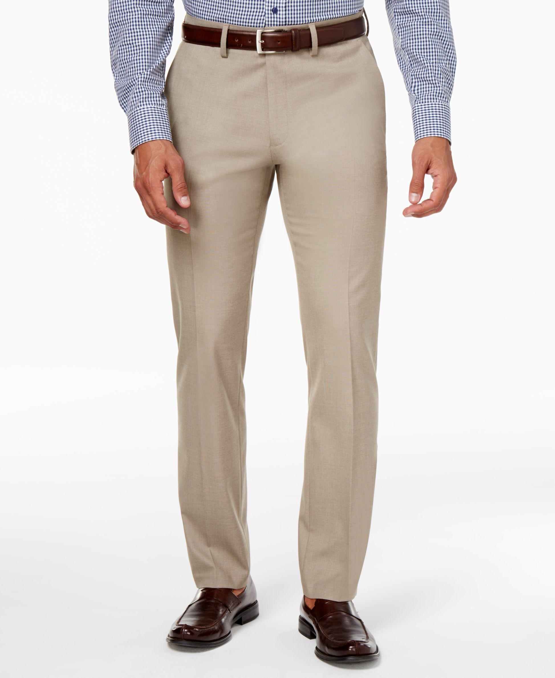 Kenneth cole reaction Men's Slim-fit Stretch Dress Pants, Only At Macy