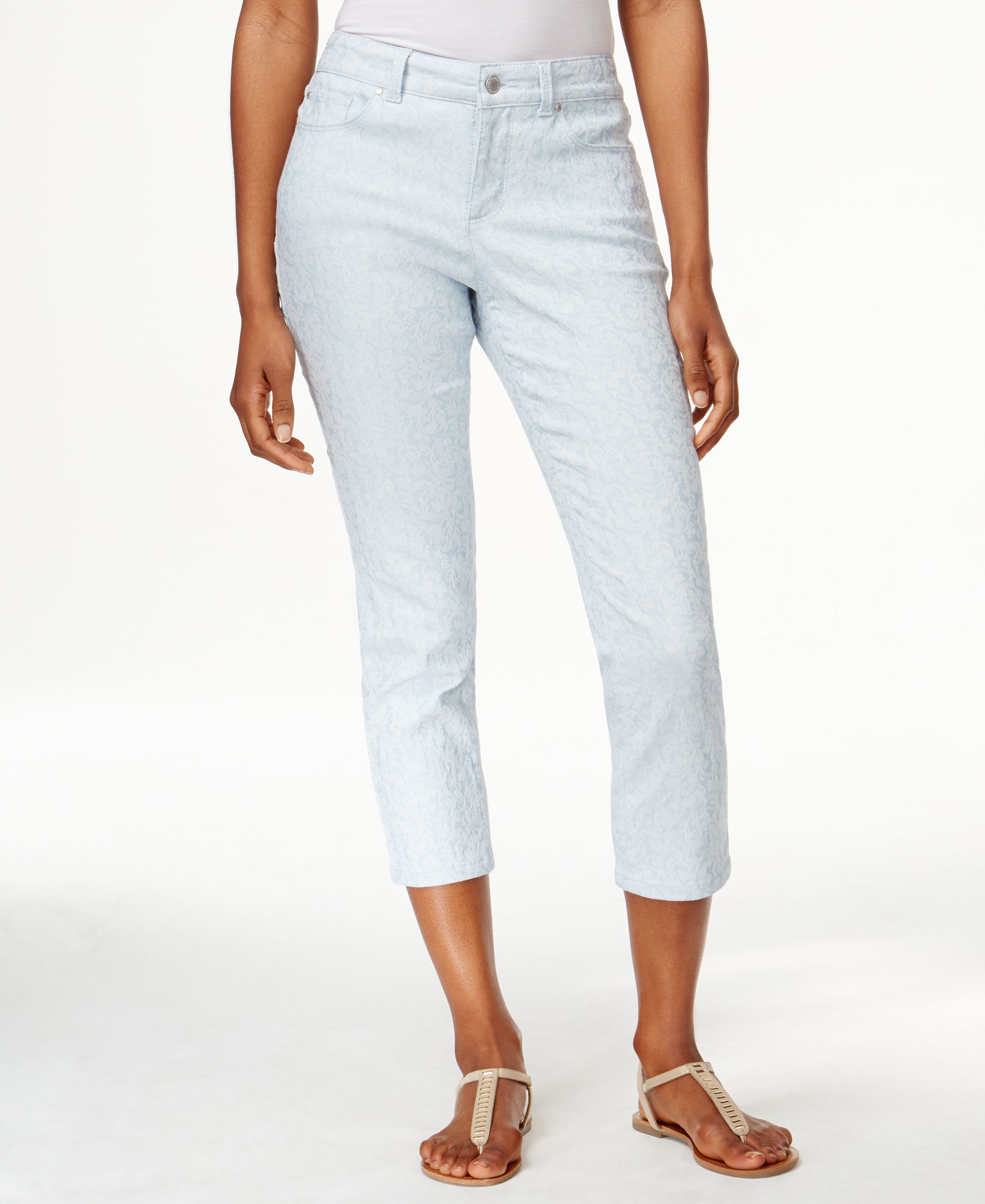charter club jacquard print only at macy s in blue lyst charter club jacquard print only at macy s in blue lyst