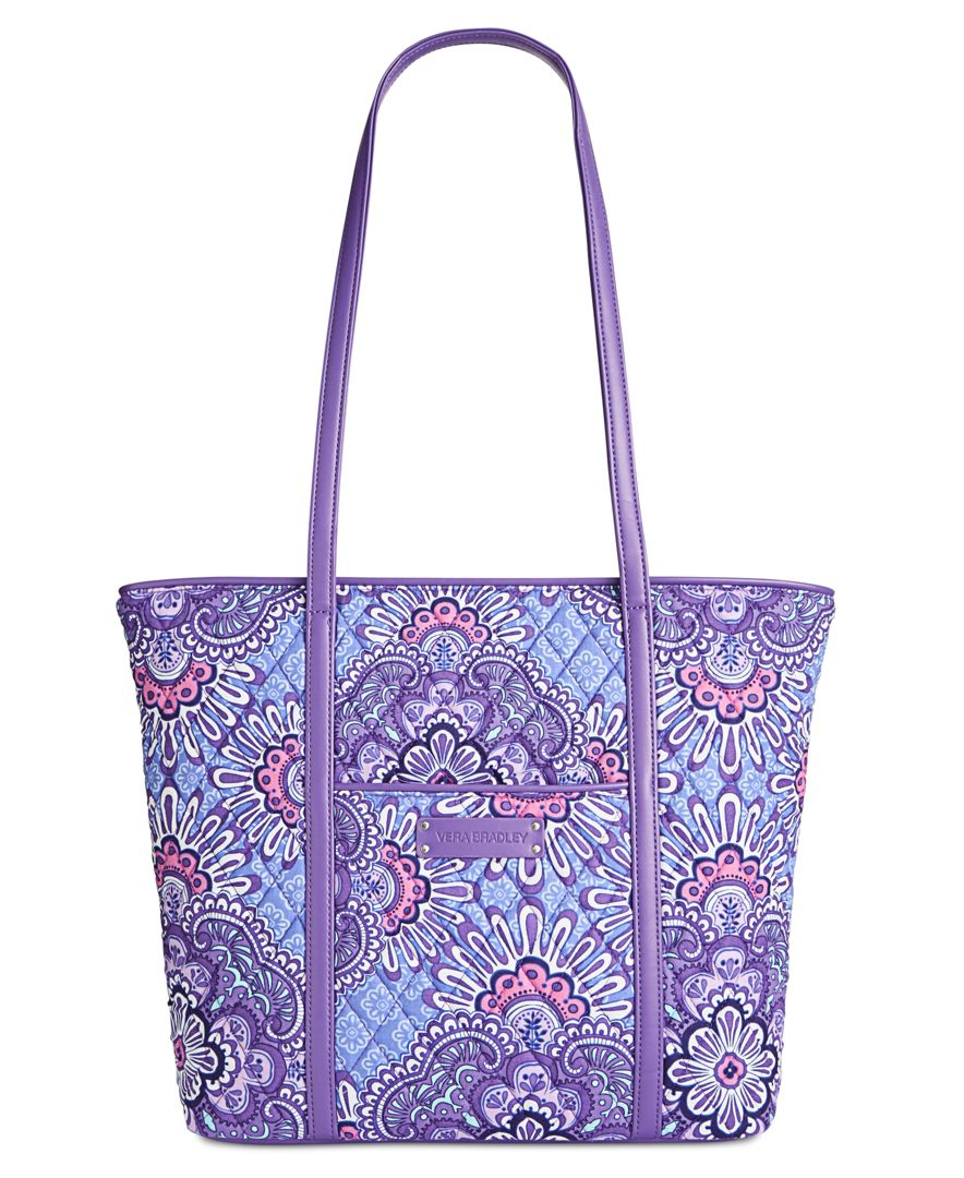 vera bradley purple tote