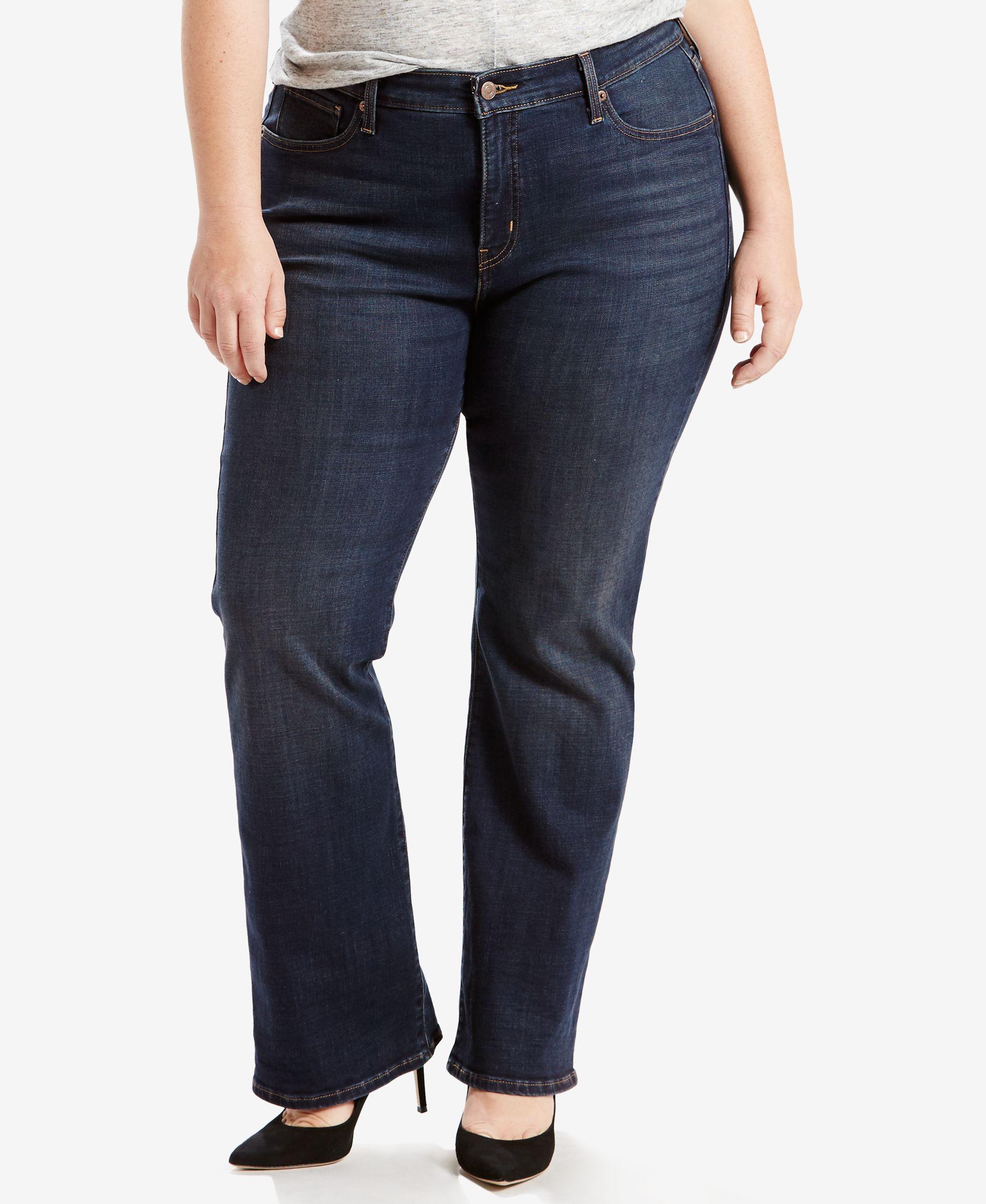 plus size women levis