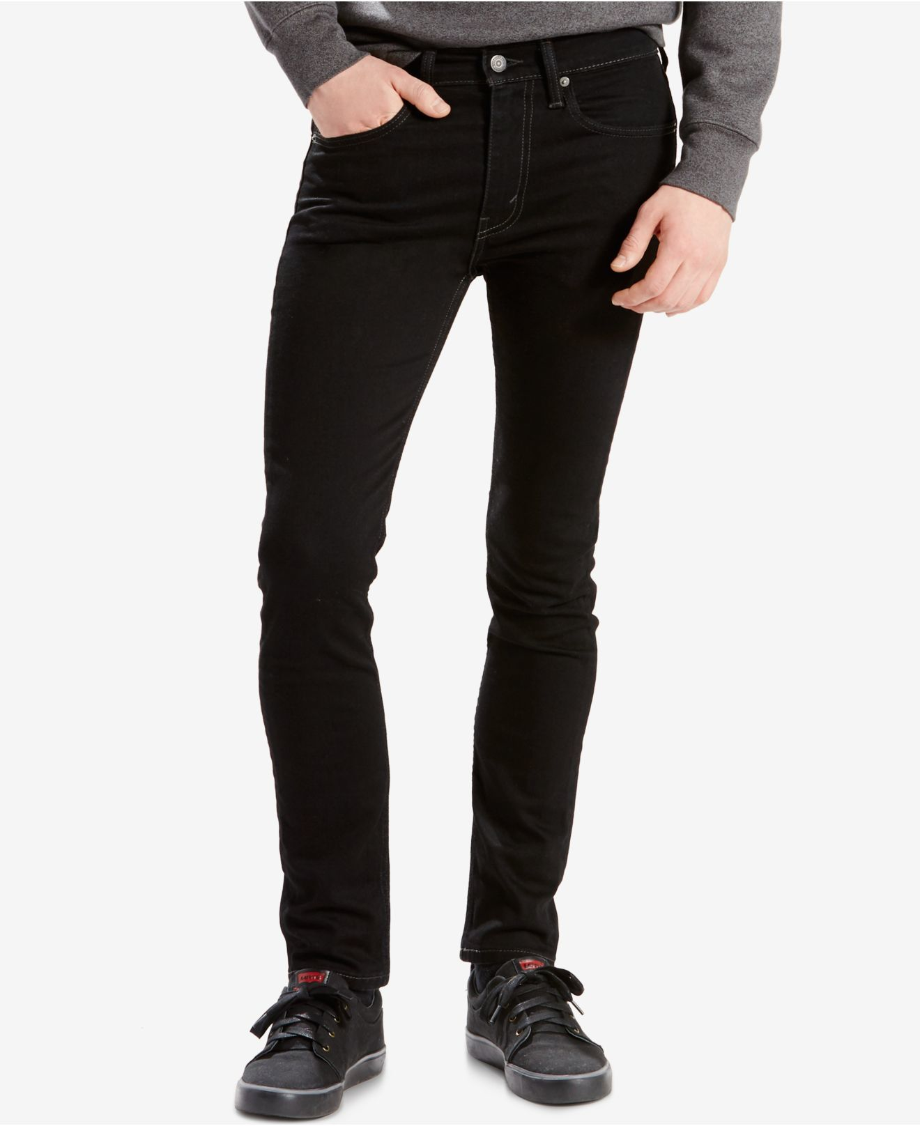 Levi's ® Men's 519 Extreme Skinny-fit Jeans in Black for Men (Pinhead ...