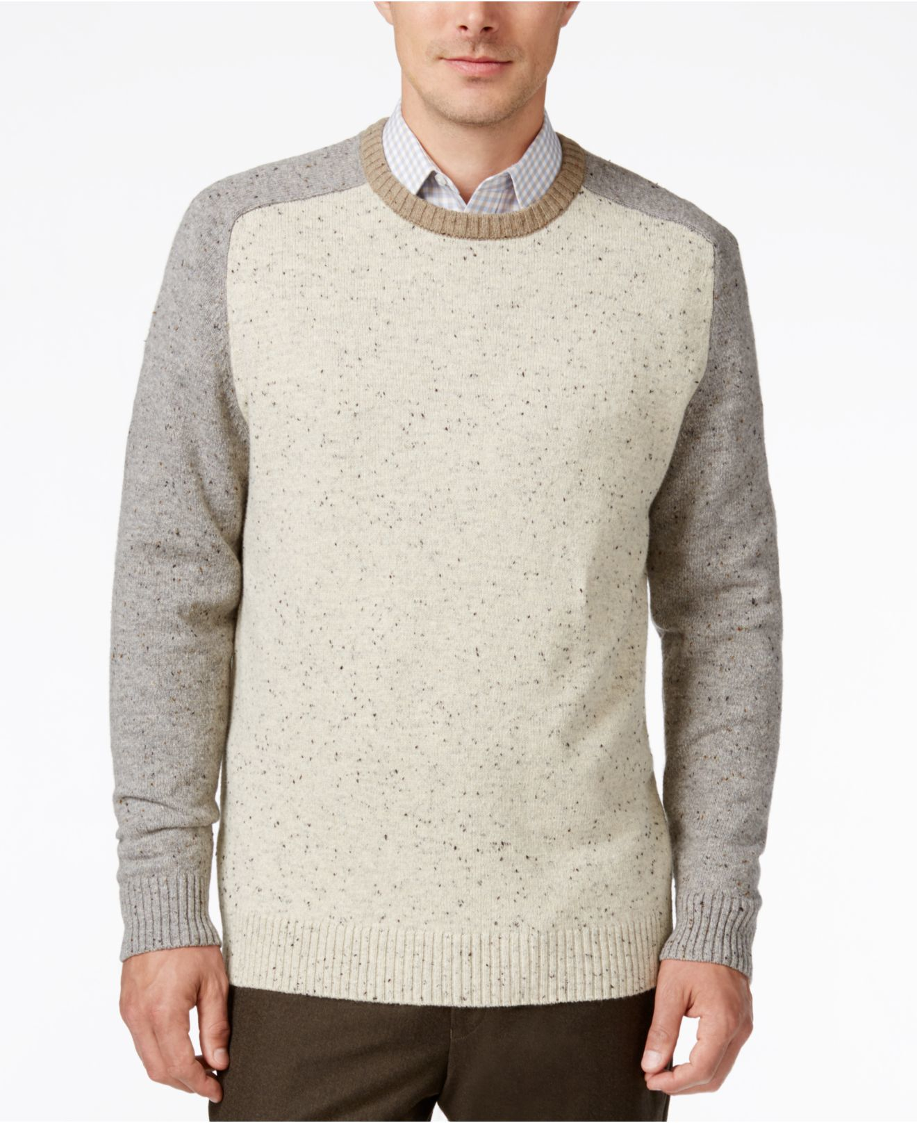 Lyst - Tricots St Raphael Men's Colorblocked Nep Baseball Sweater in ...