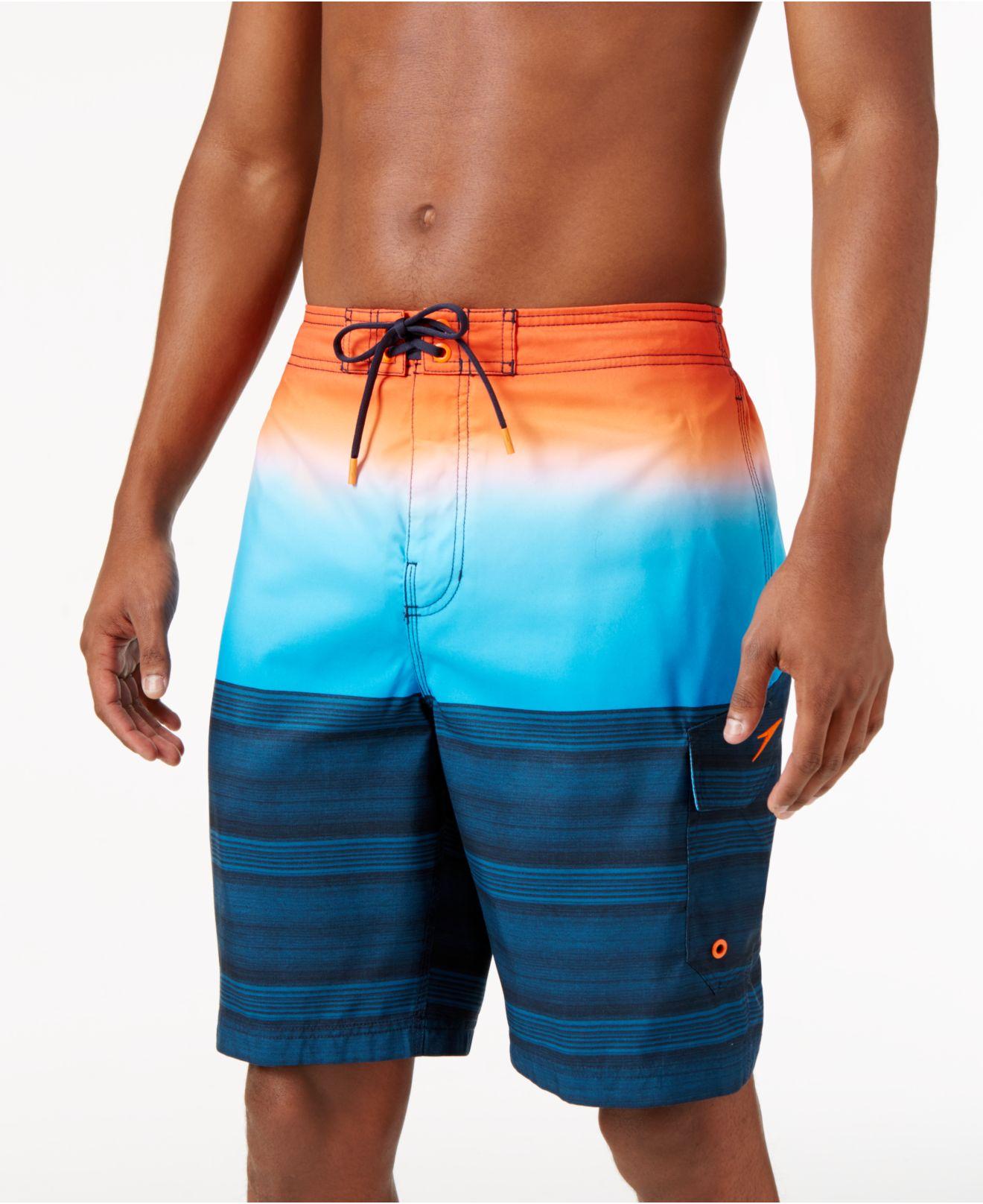Lyst Speedo Men's Pattern Blocked Board Shorts in Blue for Men