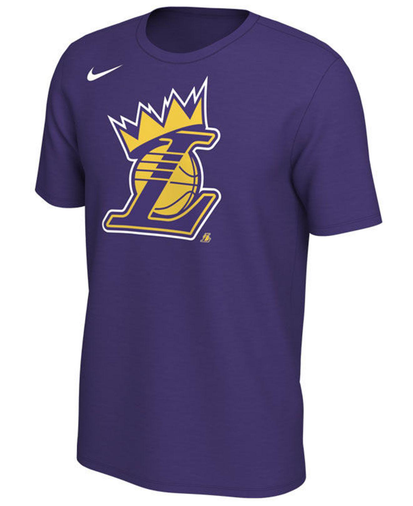 lebron james lakers t shirt nike