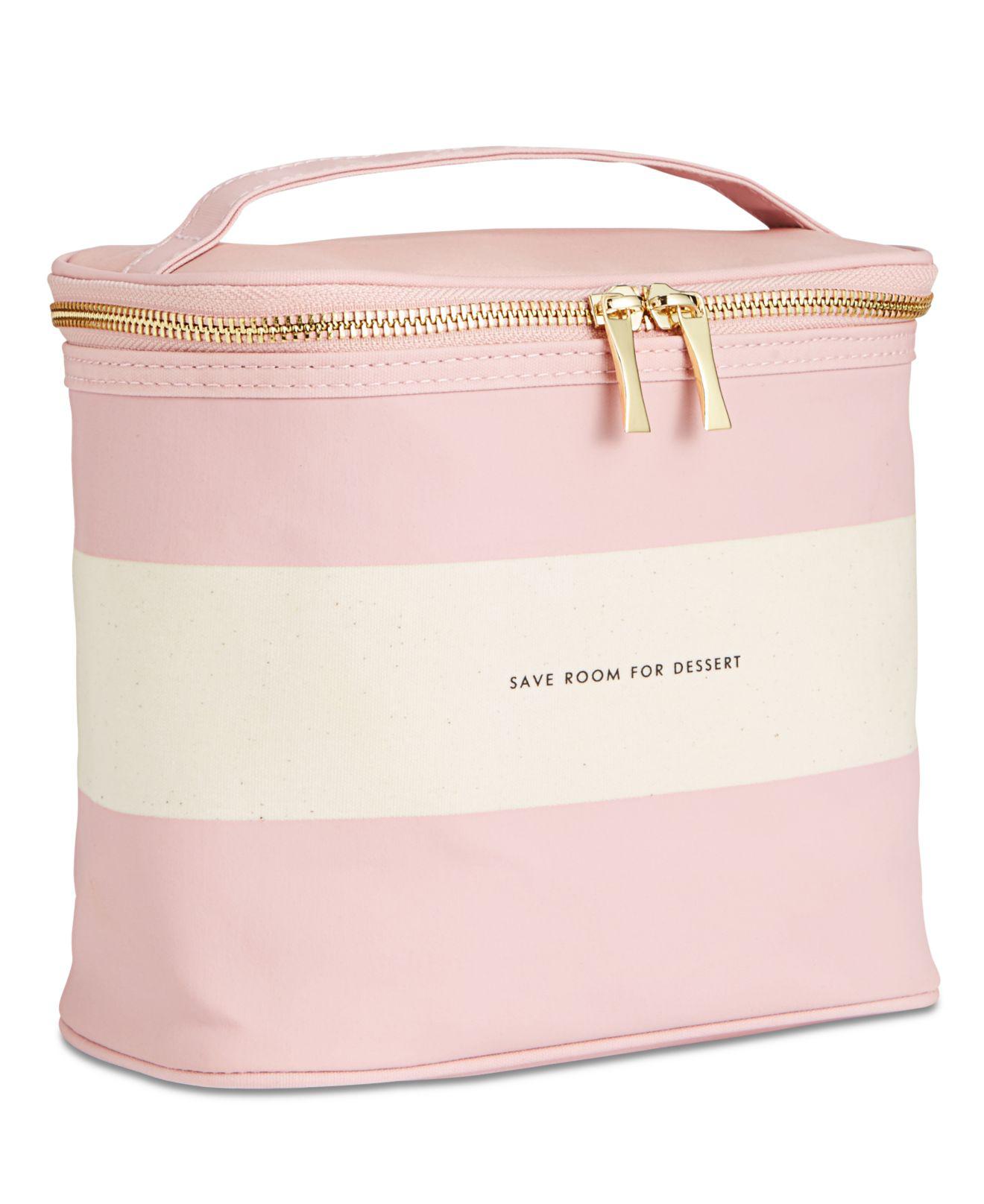 Lyst Kate Spade Rugby Stripe Lunch Tote In Pink Gallery