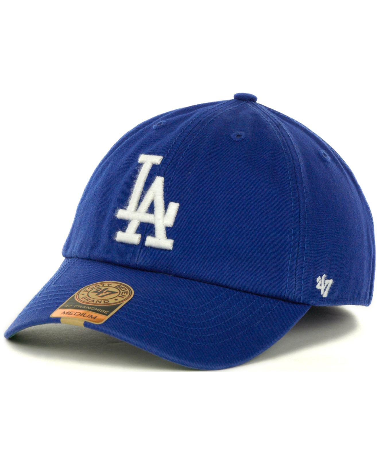 Lyst - 47 Brand Los Angeles Dodgers Franchise Cap in Green for Men