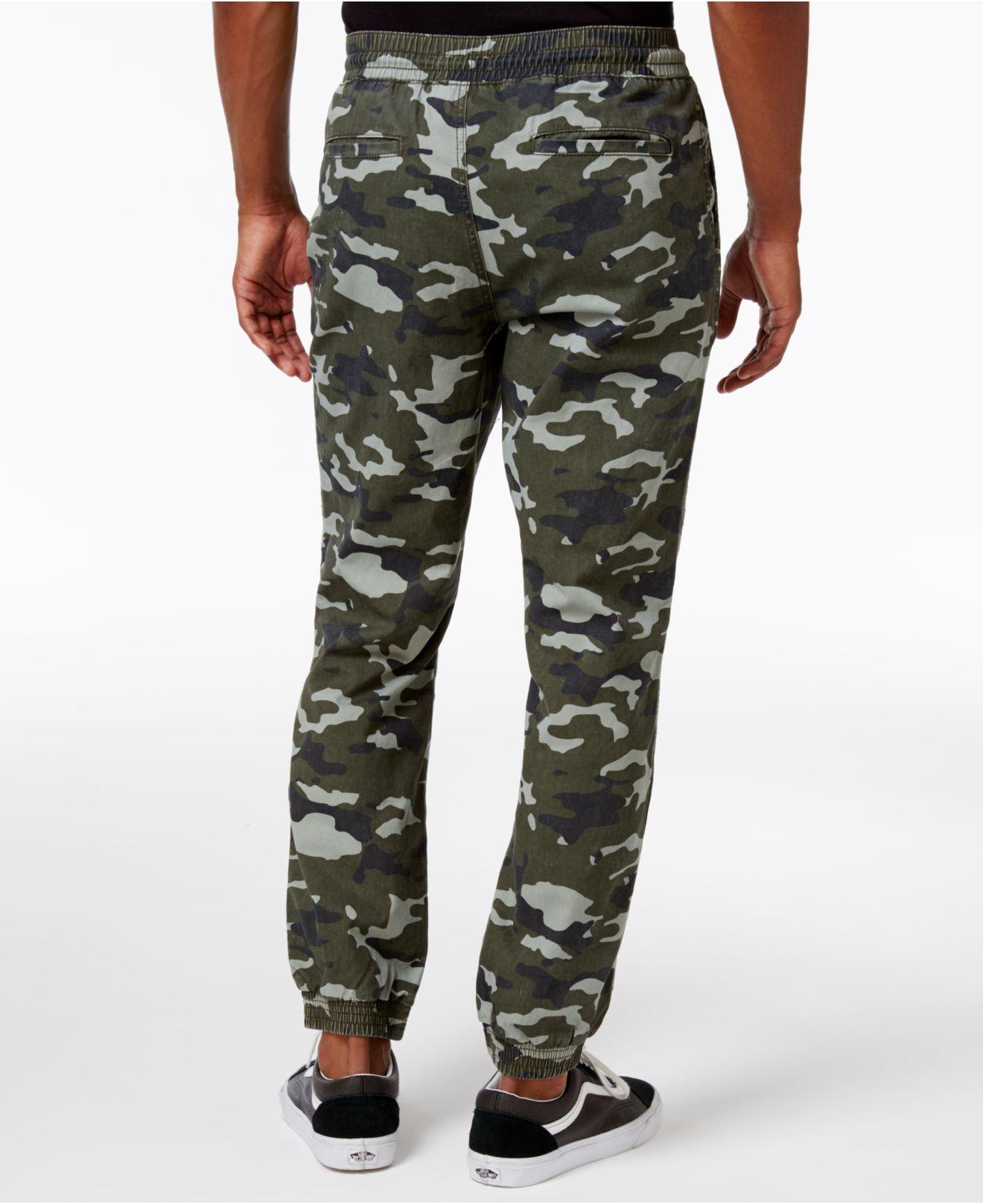 american rag camo joggers