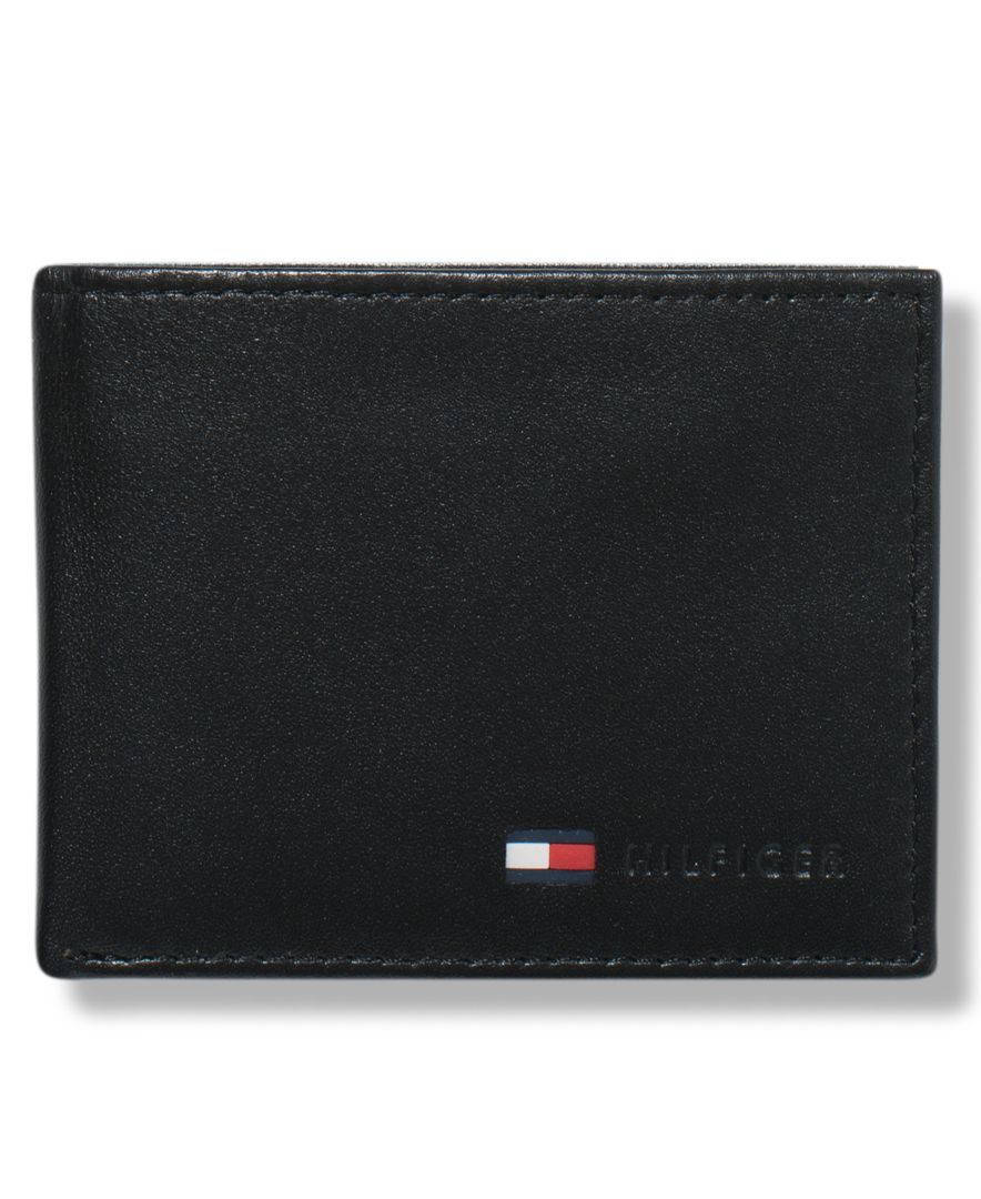 Lyst - Tommy Hilfiger Bifold Wallet in Black for Men