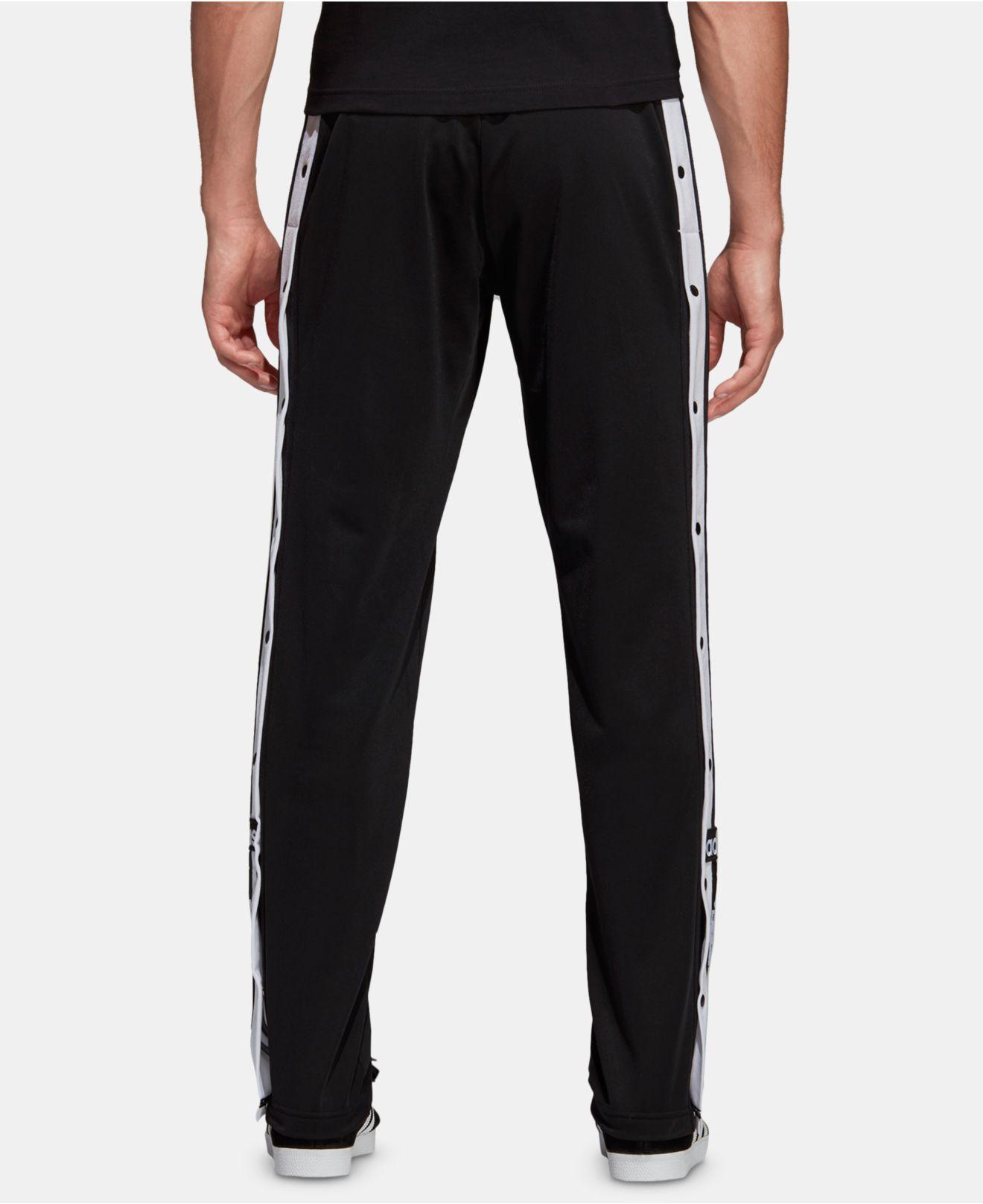 adidas Originals Adicolor Snap Pants in Black for Men Lyst adidas Originals Adicolor Snap Pants in Black for Men Lyst