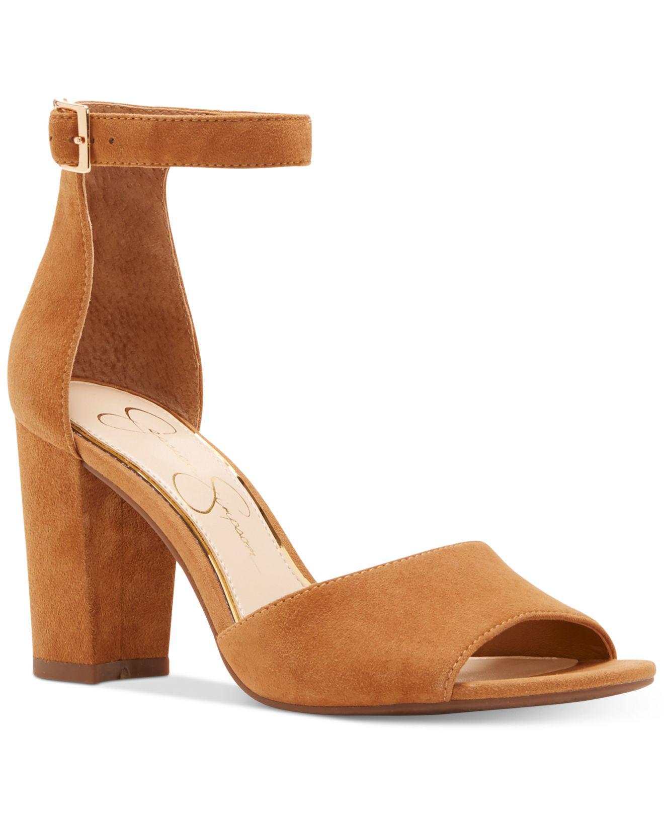 jessica simpson block heel sandals