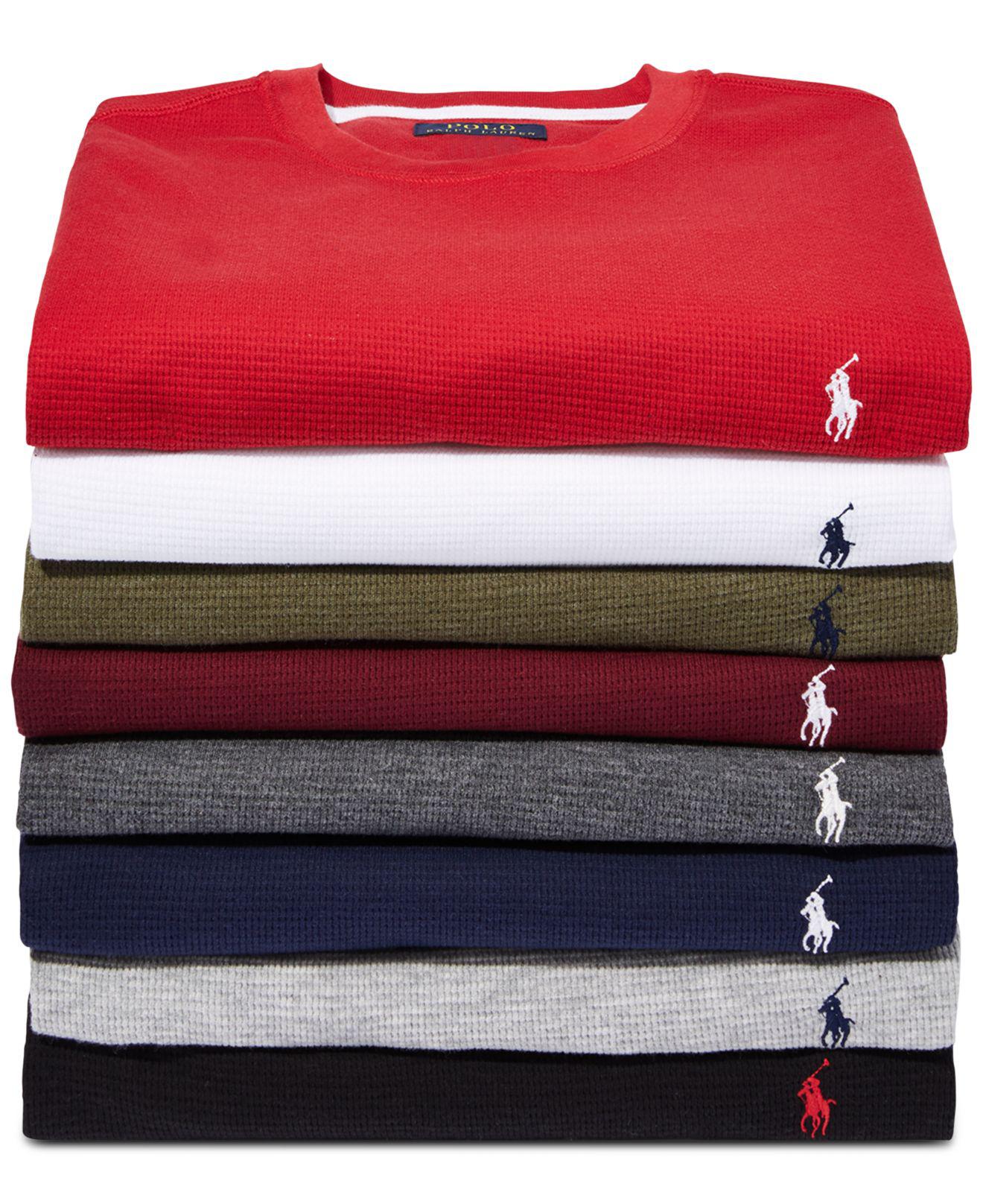 Polo Waffle Knit Thermal Ralph Lauren Polo Polo Ralph Lauren Men's ...