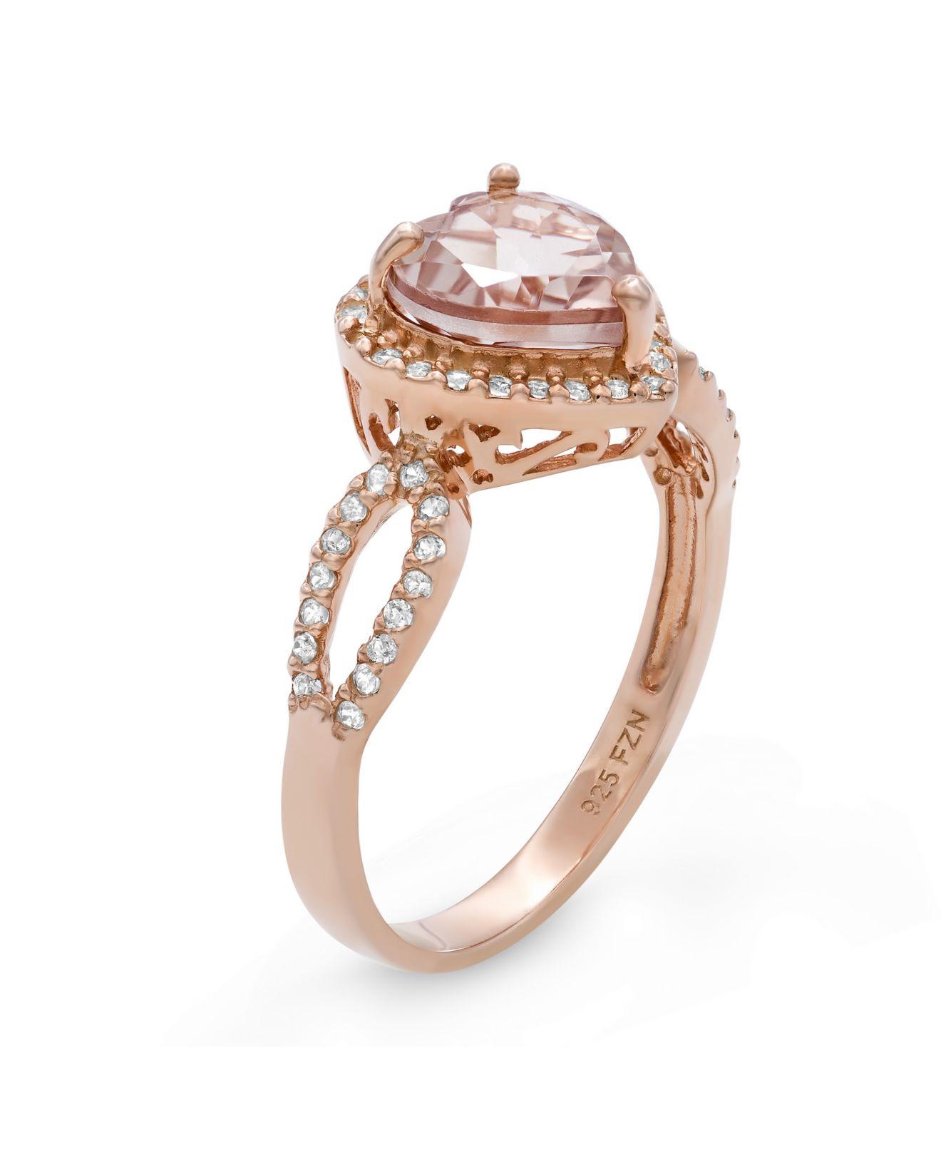 Macy's Rose Gold Plated Ring Lyst
