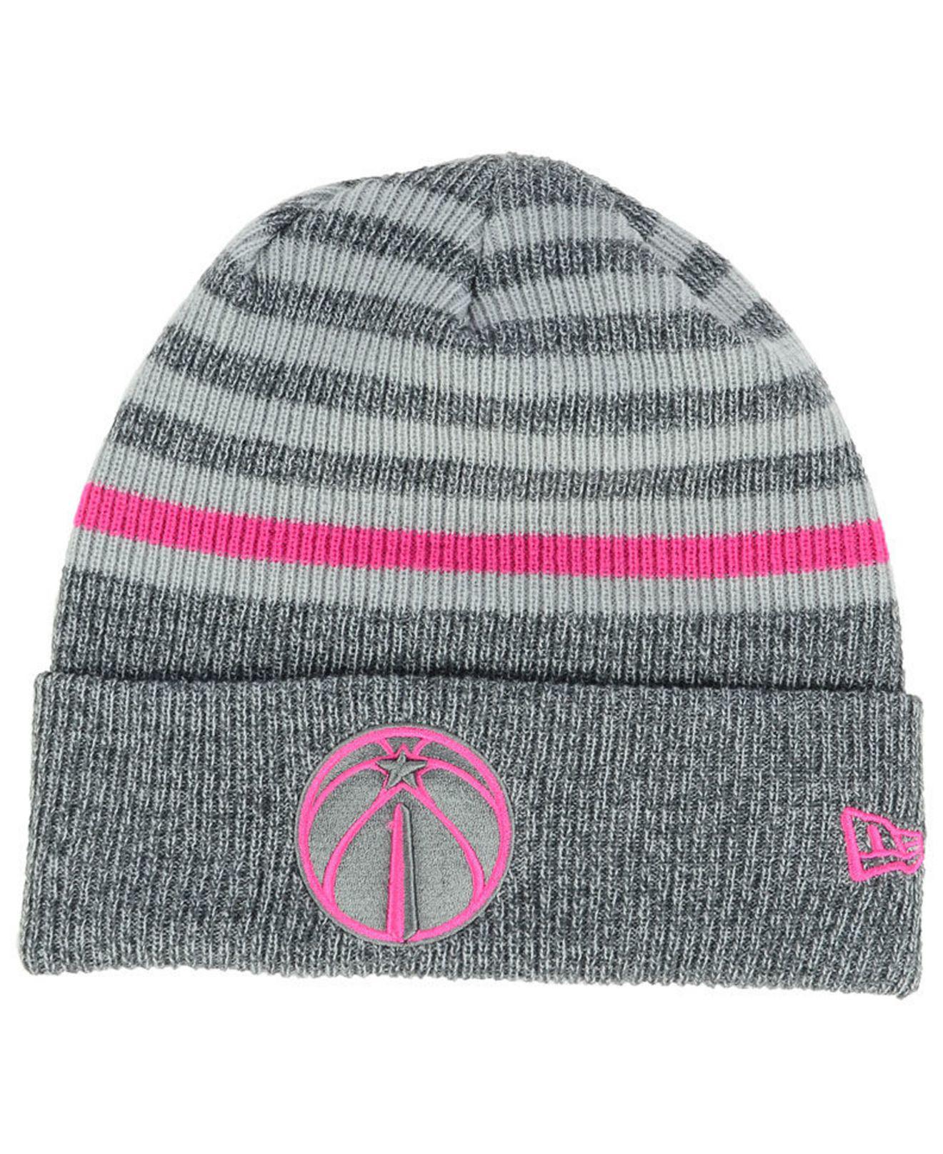 OTS NBA Youth Rush Down Cuff Knit Cap with Pom