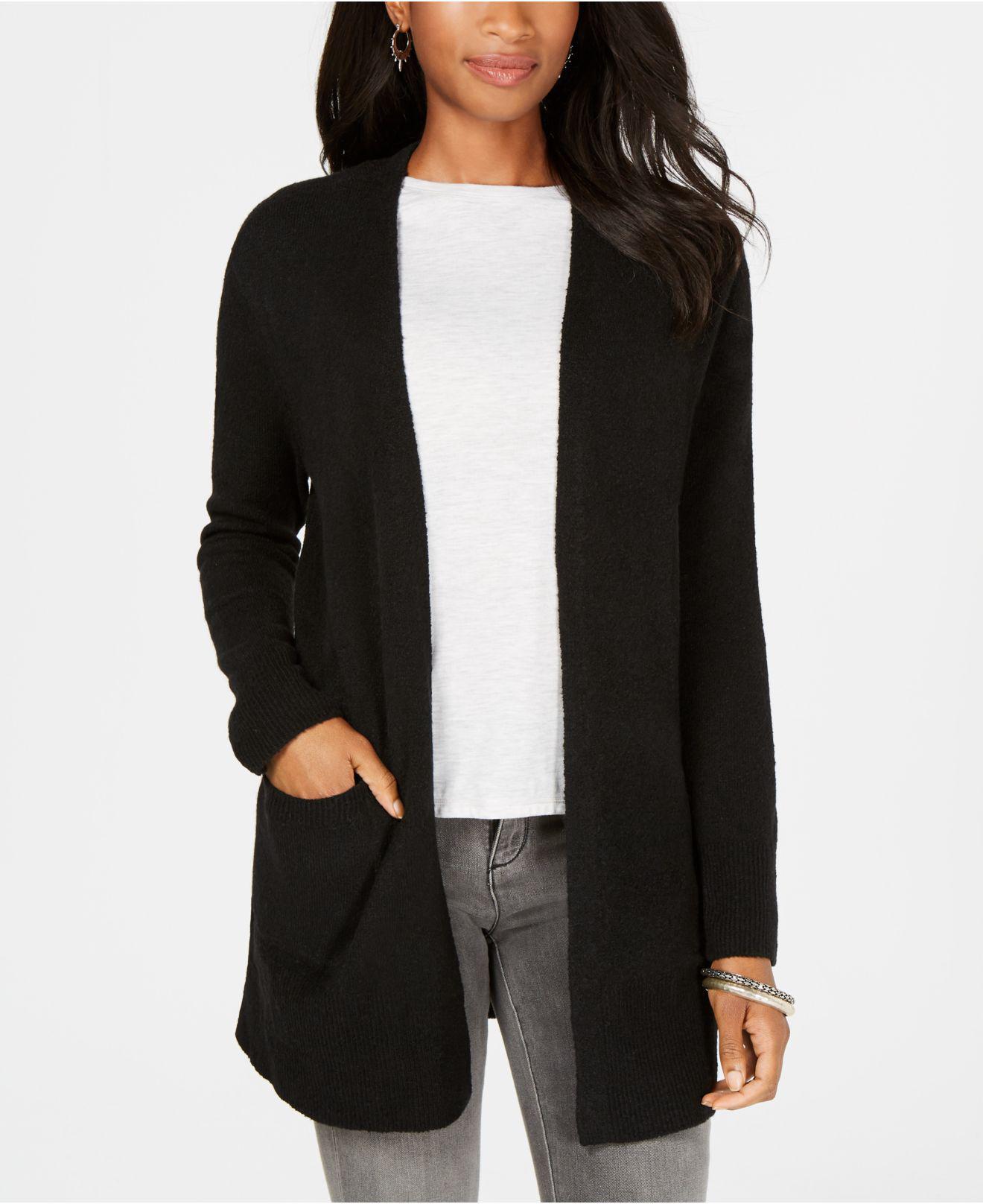 Lyst Style  Co Petite Open front Cardigan Sweater  