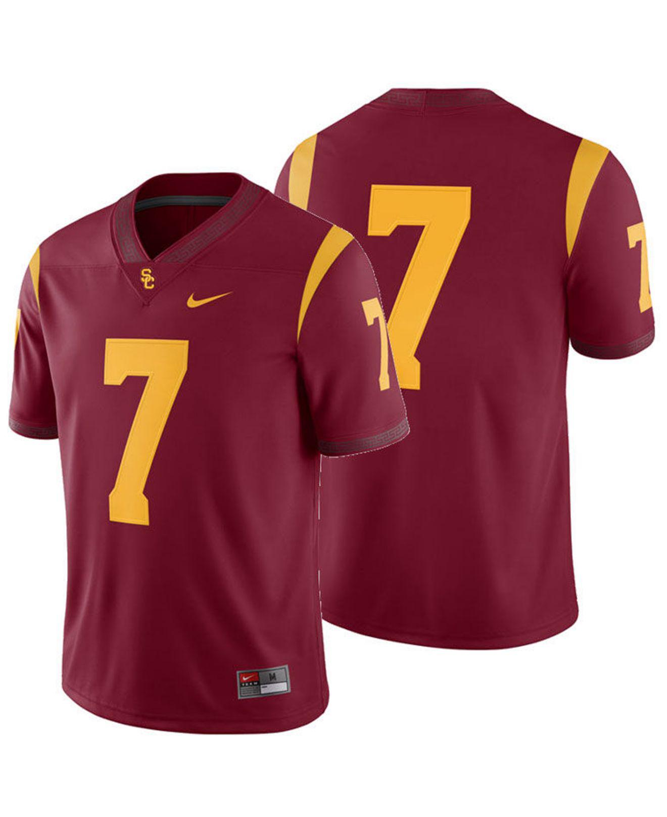 Lyst - Nike Usc Trojans Football Replica Game Jersey in Red for Men