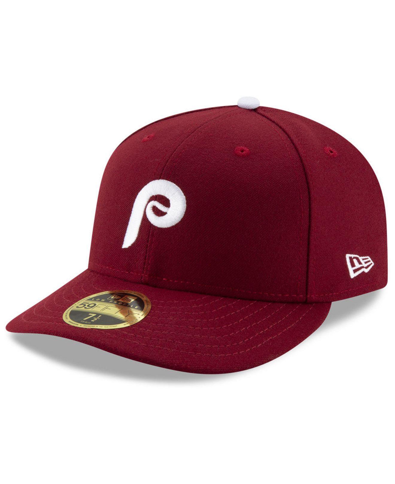 KTZ Philadelphia Phillies Low Profile Ac Performance 59fifty Fitted Cap