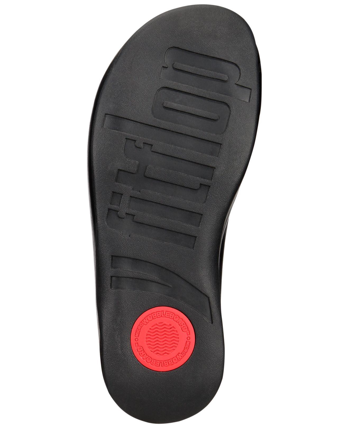 fitflop shuv patent black