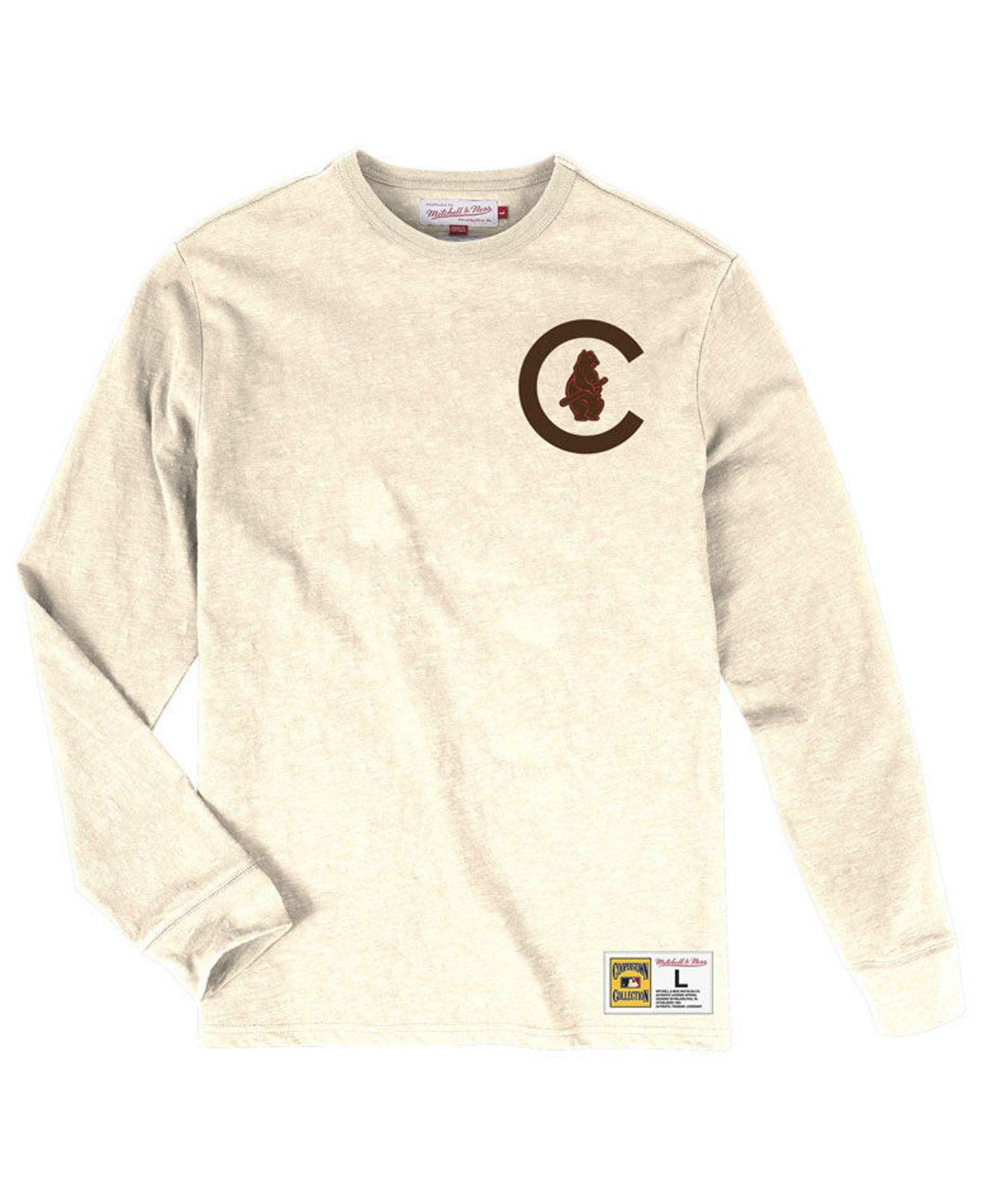 mitchell and ness cubs shirt