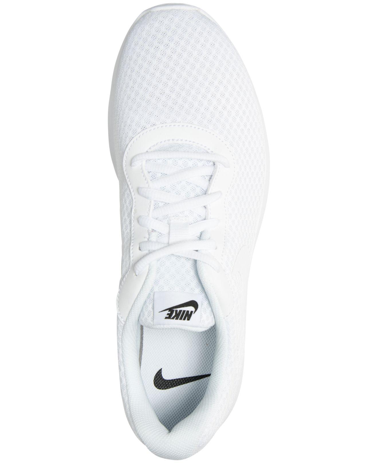 nike men's tanjun white