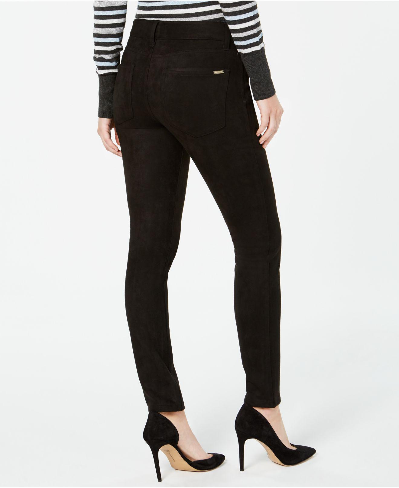 tommy hilfiger leather pants