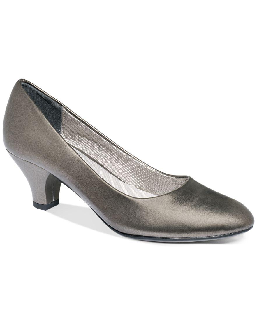 Easy street Fabulous Pumps in Gray Lyst