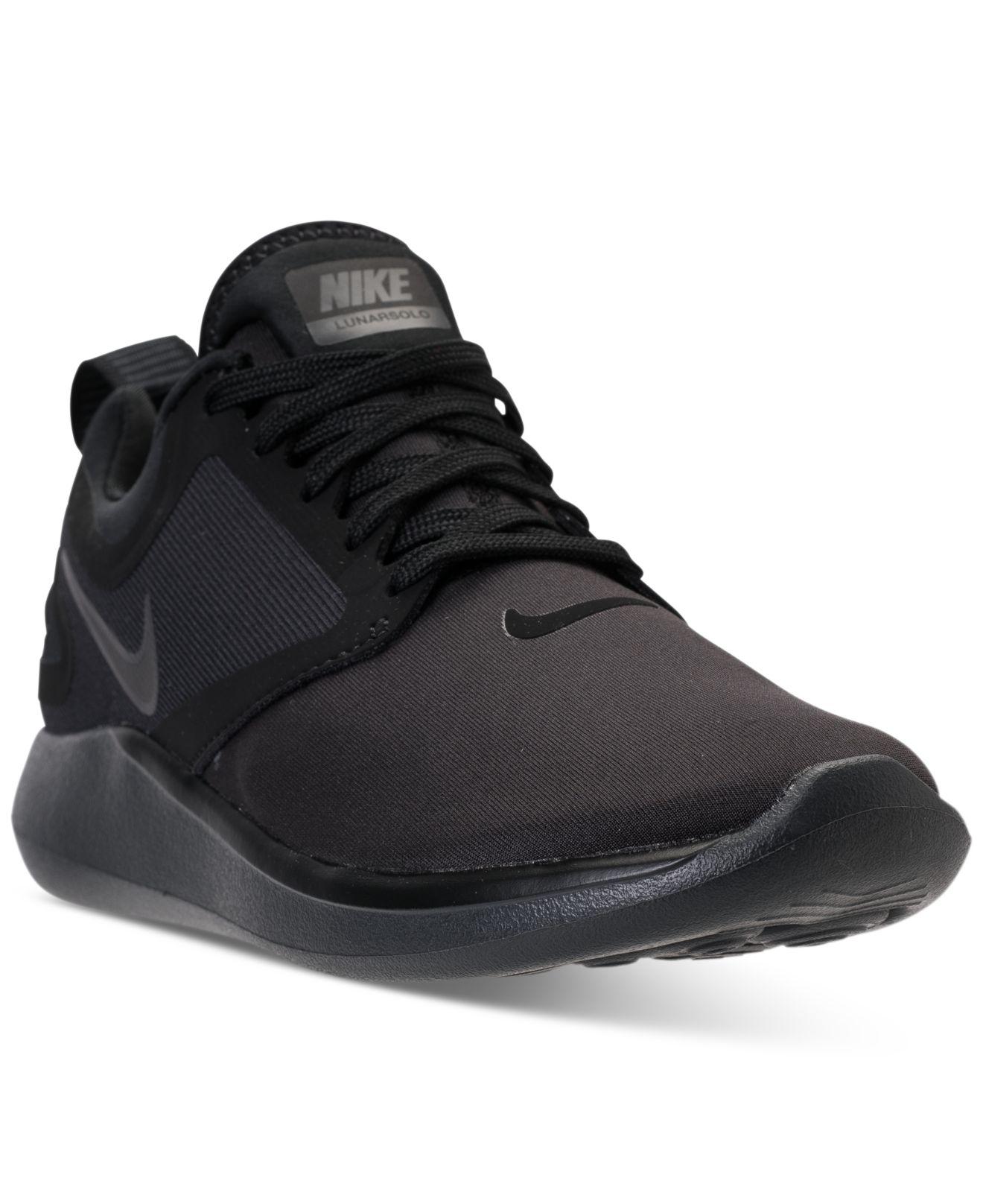 Lyst - Nike Women's Lunarsolo Running Sneakers From Finish Line in Black Nike - Black Women's Lunarsolo Running Sneakers From Finish Line - Lyst. View Fullscreen