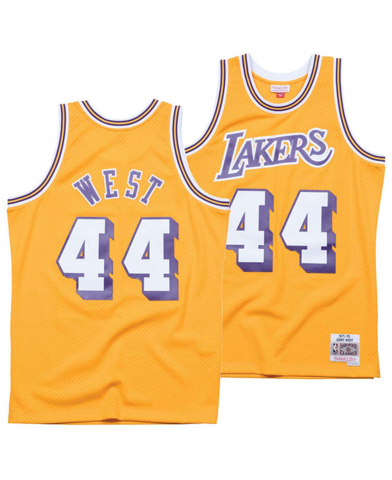 jerry west mitchell and ness jersey